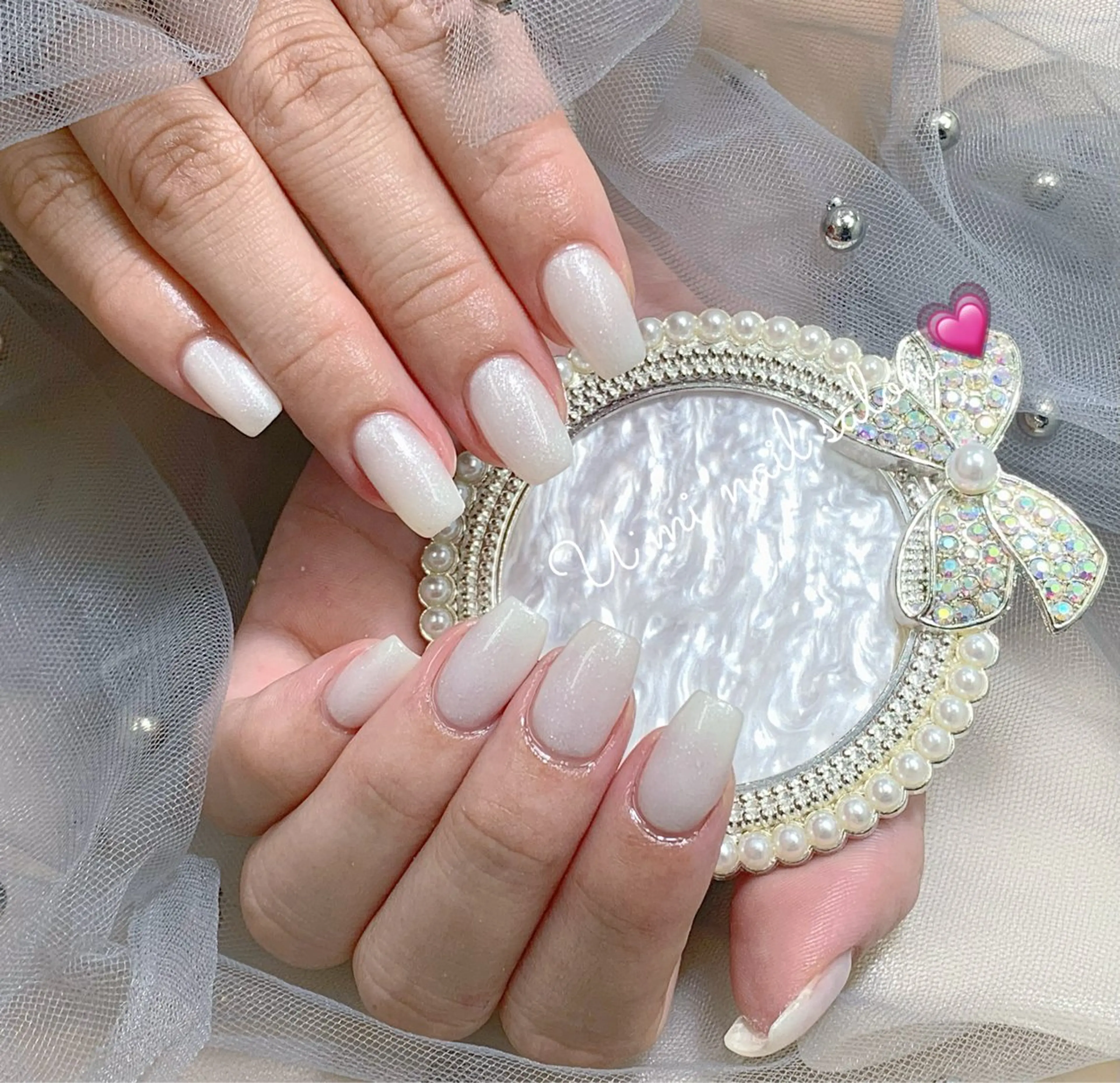 ネイル ワンカラーネイル U·Mi nail salon所属・U·Mi 上野御徒町容のネイルデザイン