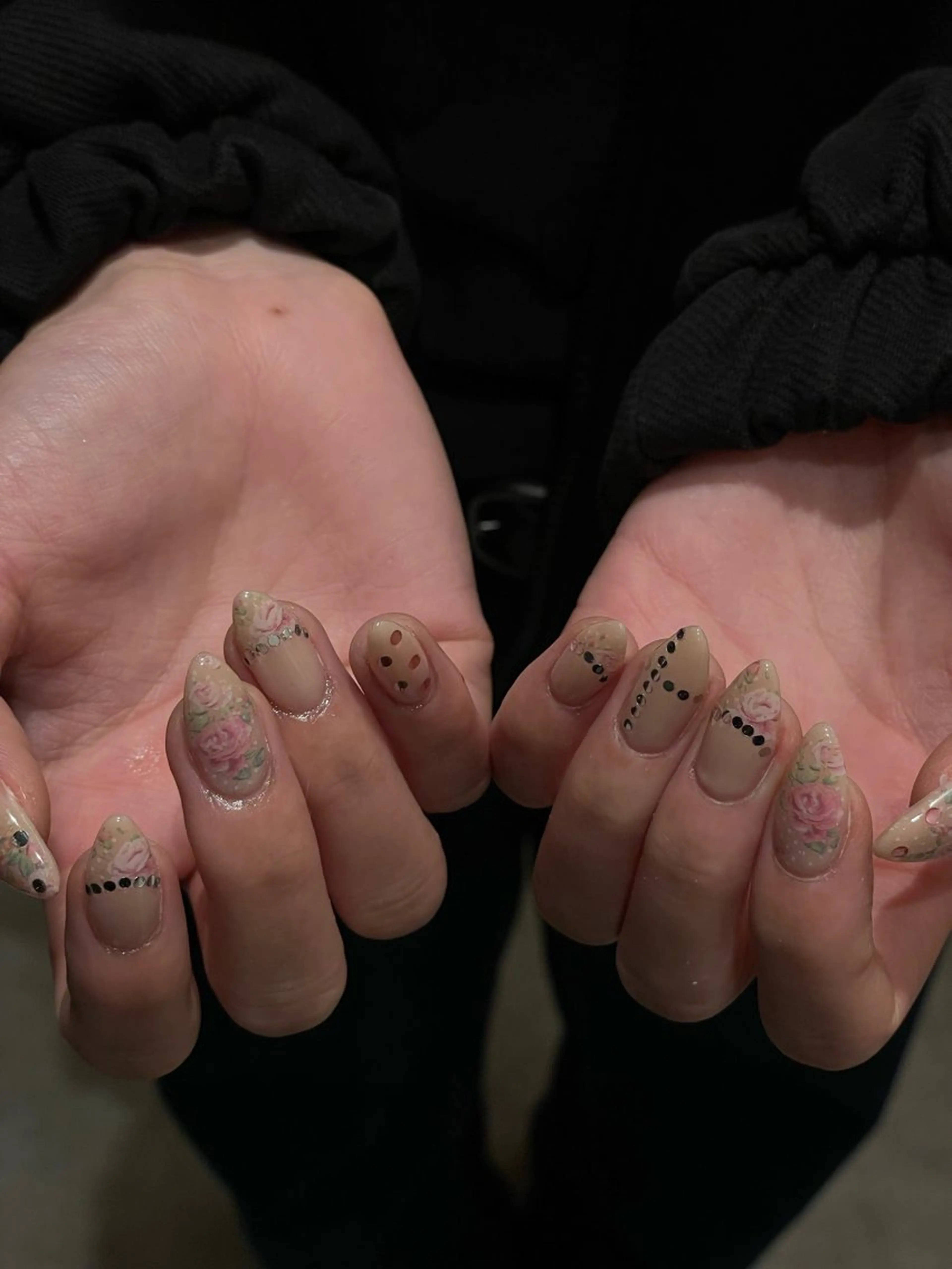 ネイル 持ち込み adachi harukaのネイルデザイン