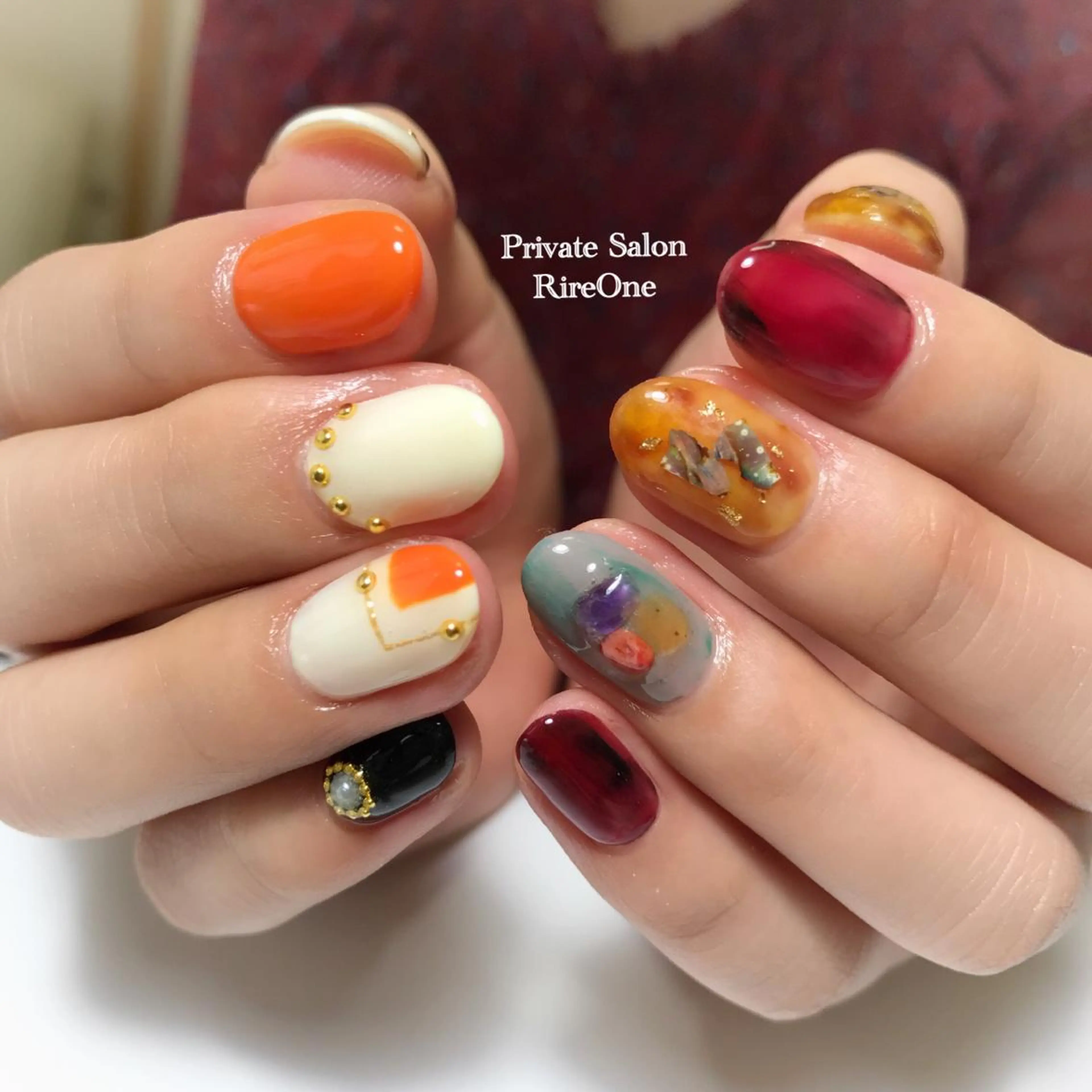 ネイル ニュアンスネイル RireOne ~リルワン~のネイルデザイン