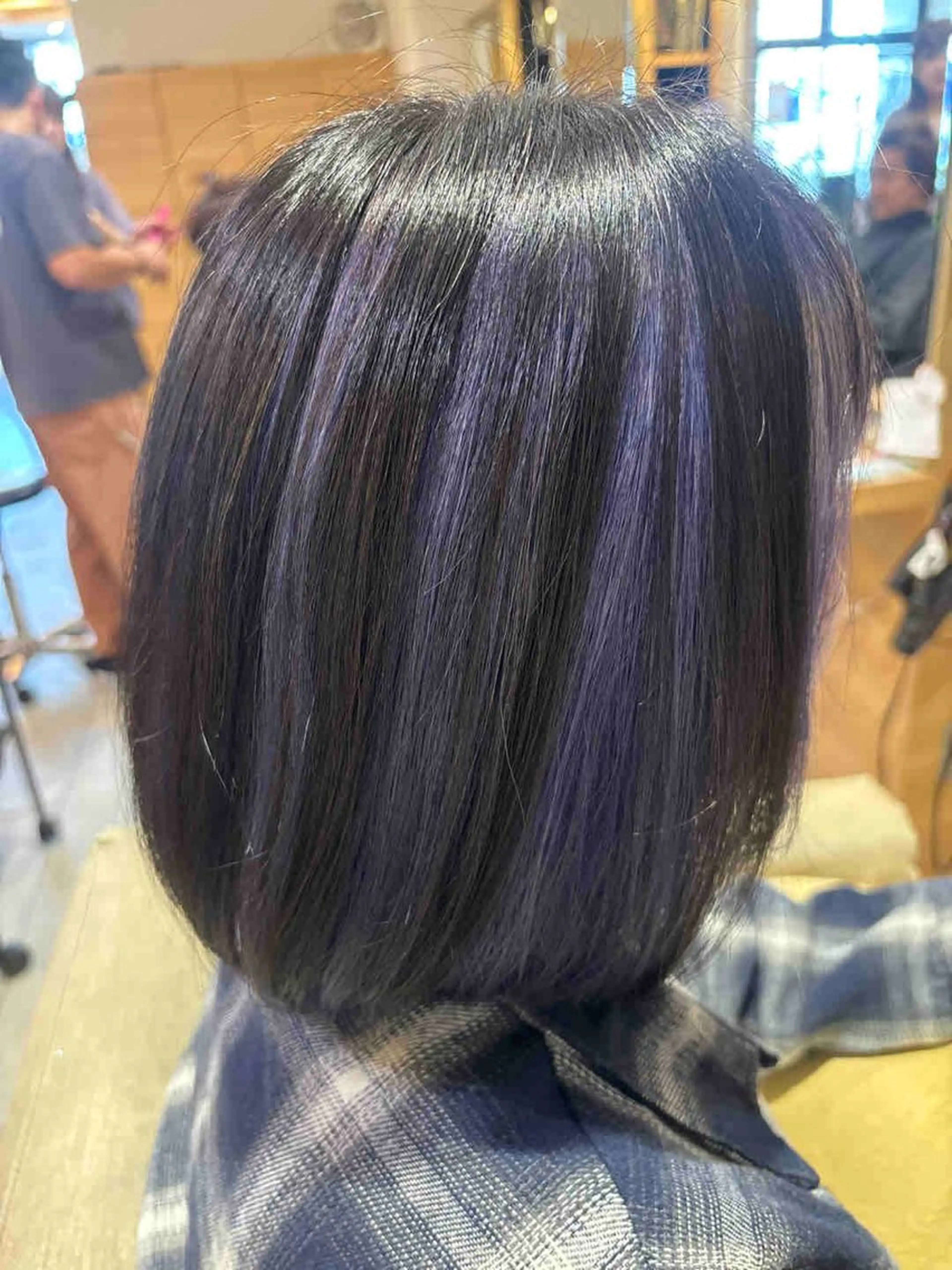 ミディアム ヘアカラー 🍒🌷ピンクカラー 🌷🍒井出まりあのヘアスタイル