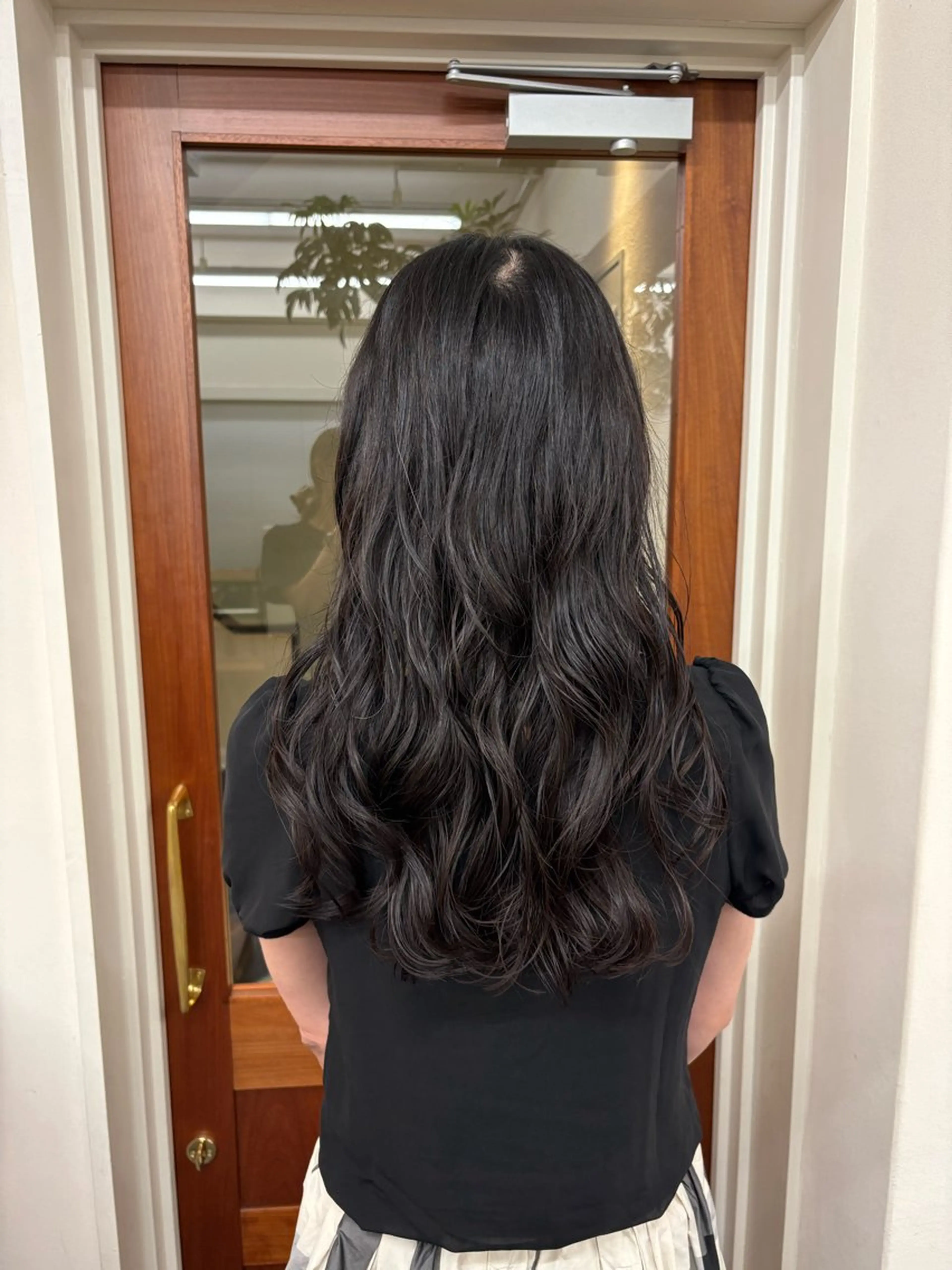 ロング パーマ レイヤー/顔周り/ 透明感/ののか💞のヘアスタイル