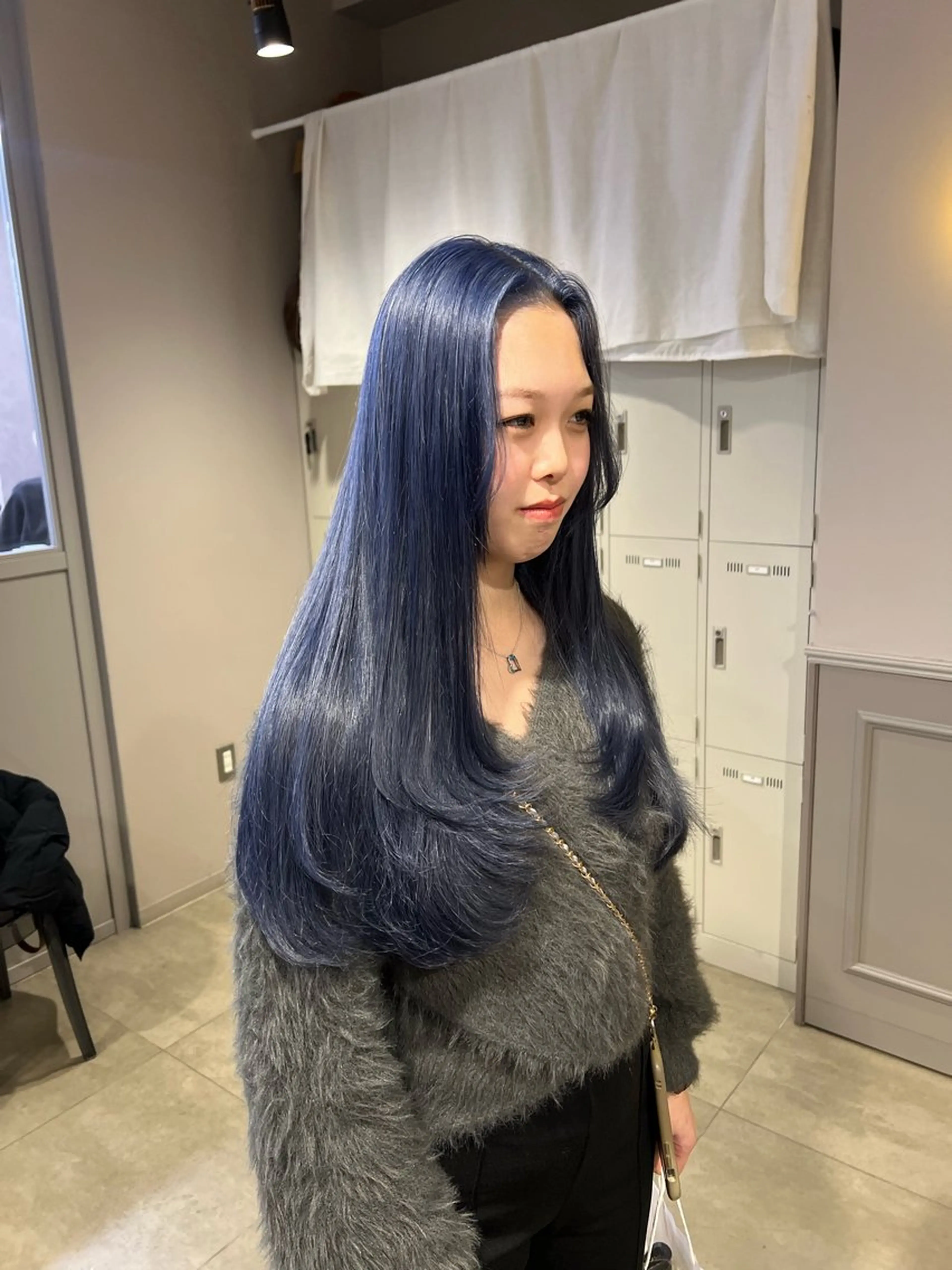 ロング カラー カット ヘアカラー 韓国レイヤーカット /REIのヘアスタイル