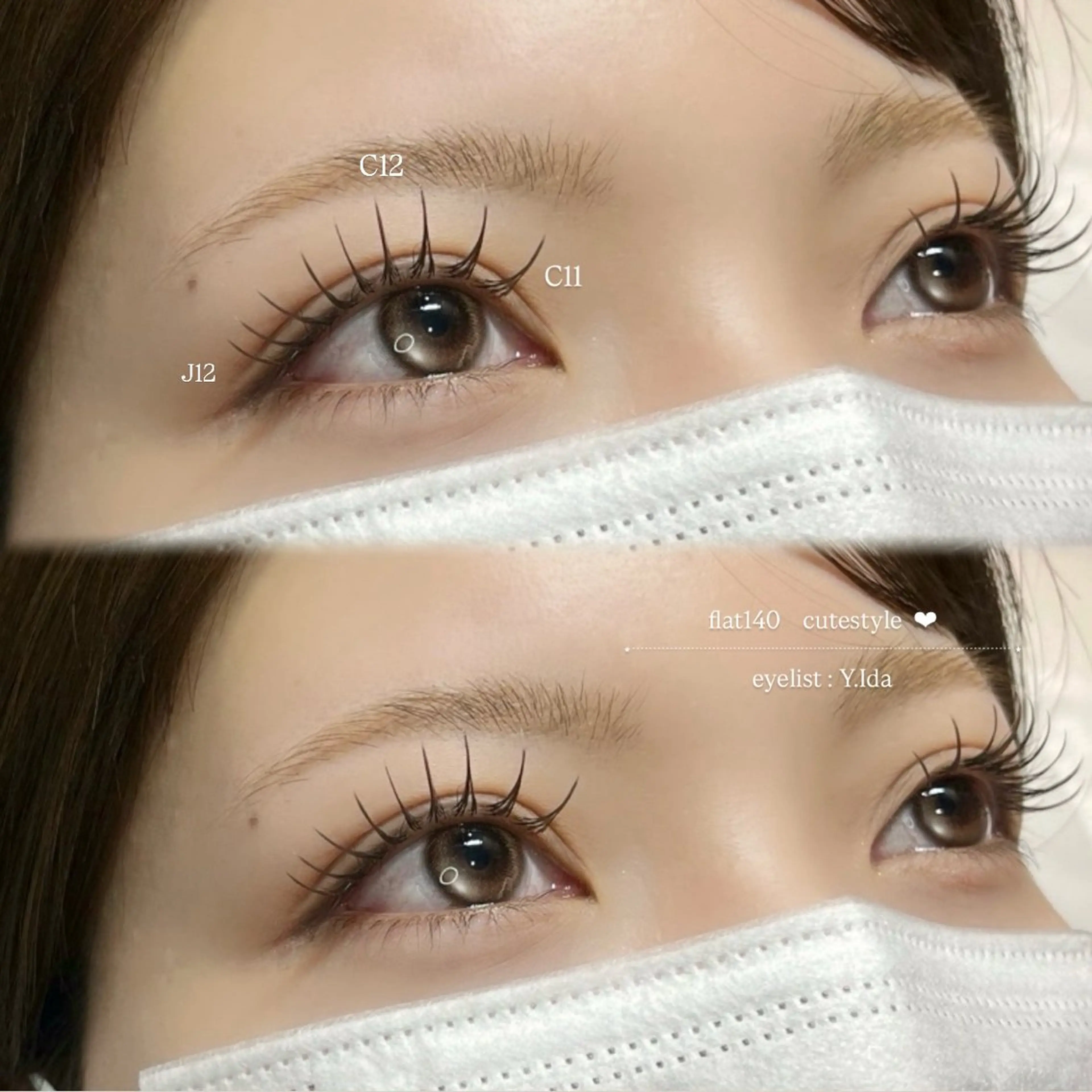 マツエク・マツパ マツエク Y. Idaのマツエク・マツパデザイン