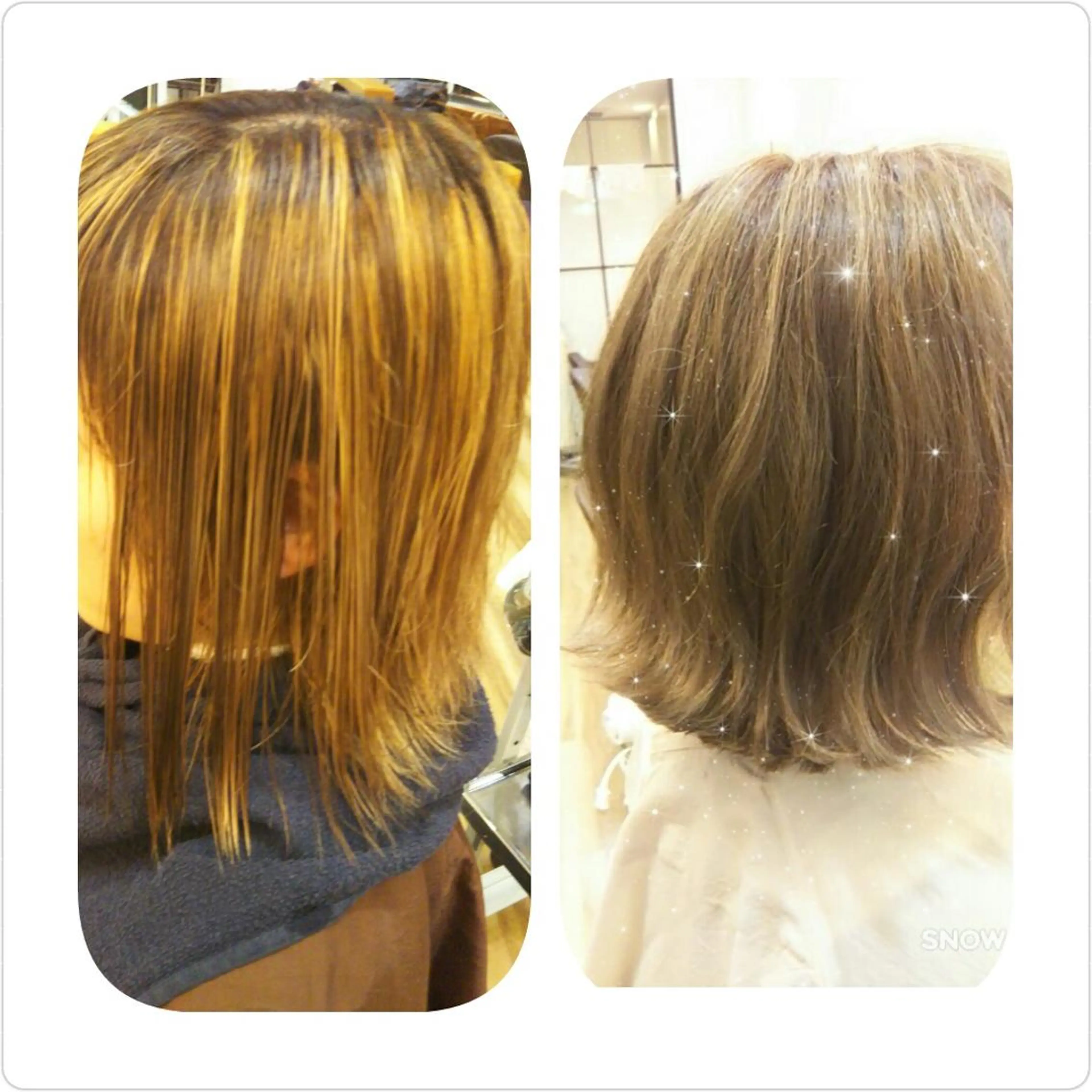 カラー ミディアム ハイライトカラー ハイライト feel所属・Ogawa maiのヘアスタイル