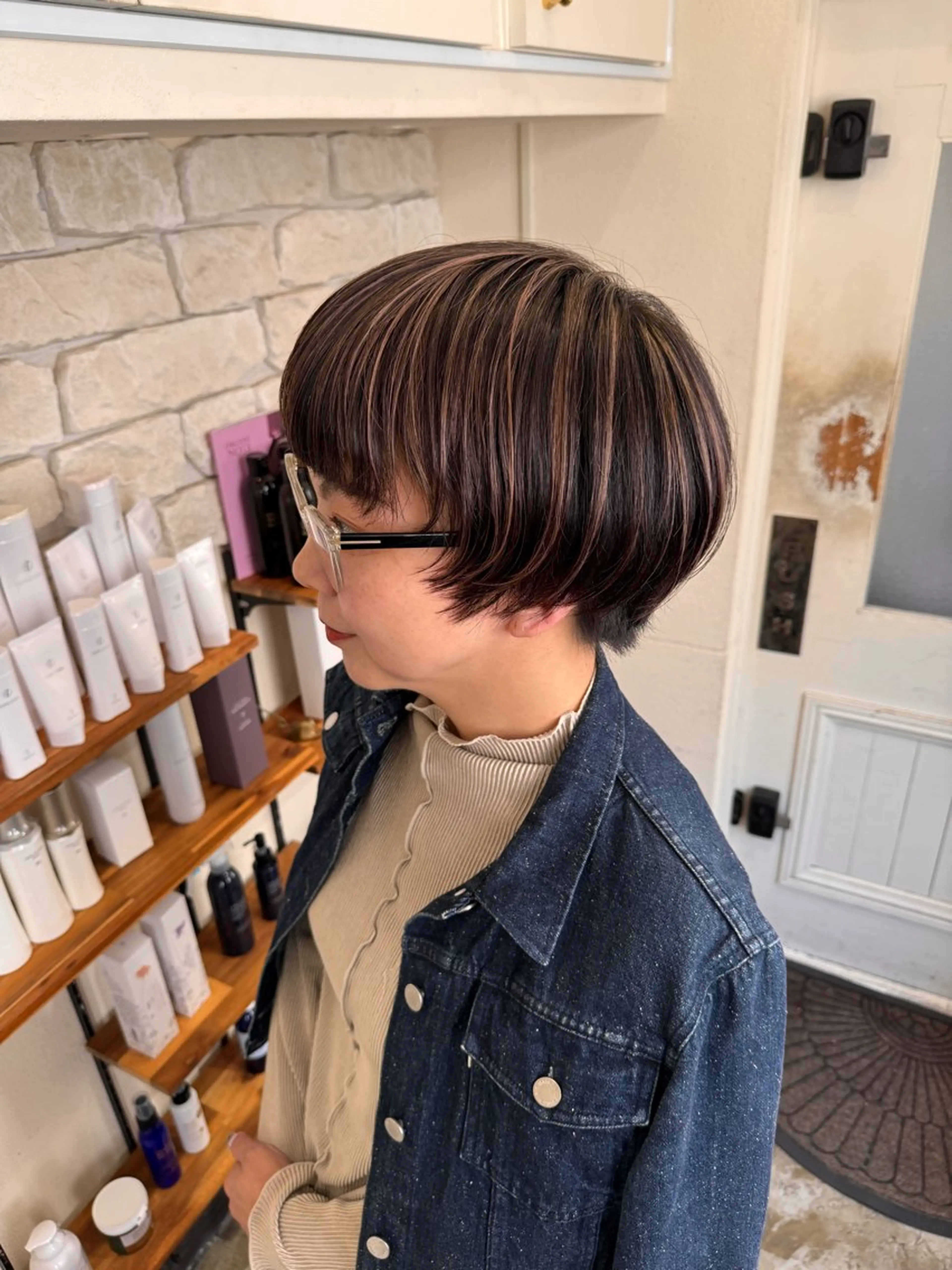 カラー ハイライトカラー tahie所属・翔 （しょう）のヘアスタイル