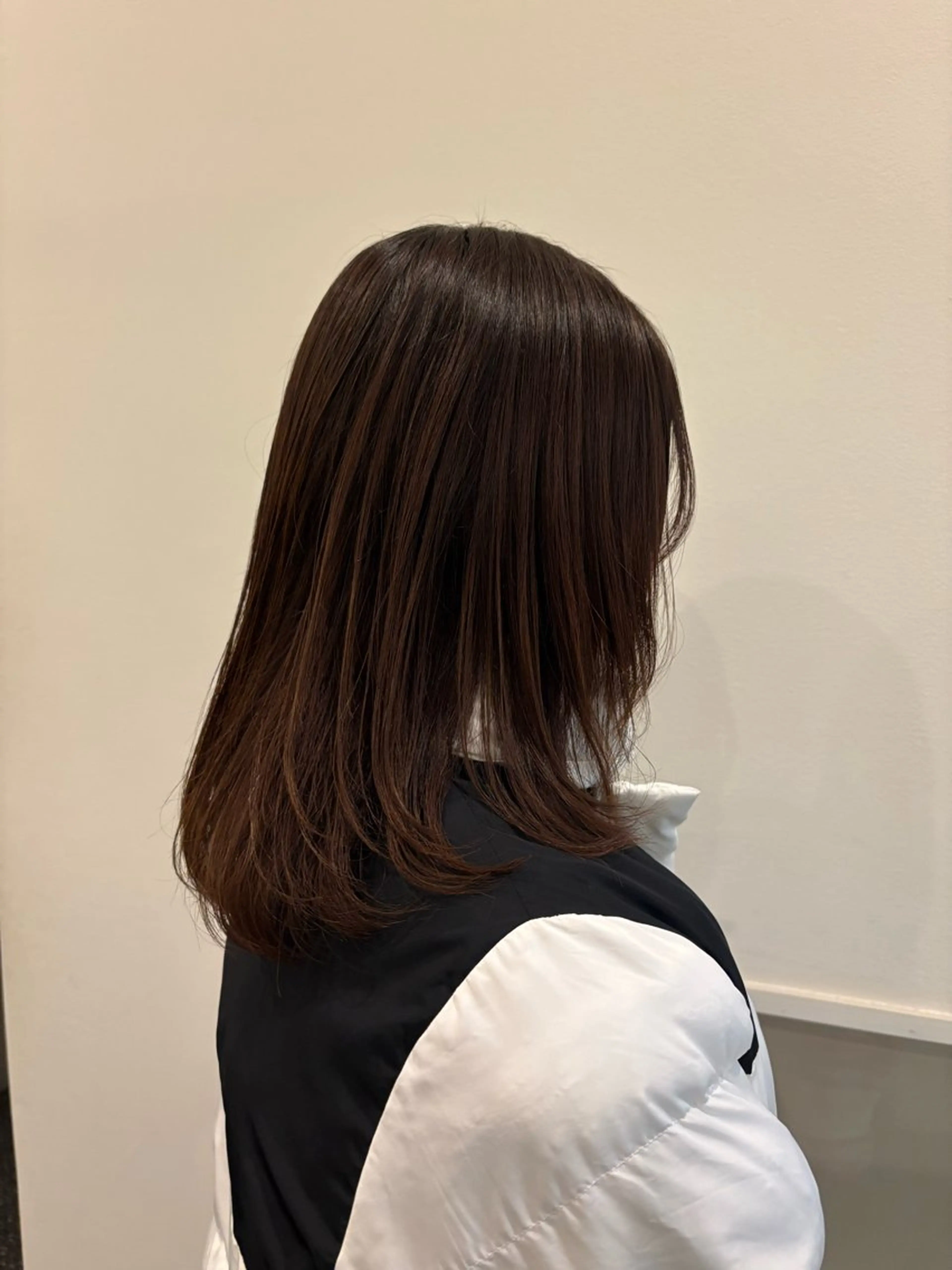 セミロング 顔周りカット レイヤーカット ココロ🎀/ カットモデル募集中のヘアスタイル