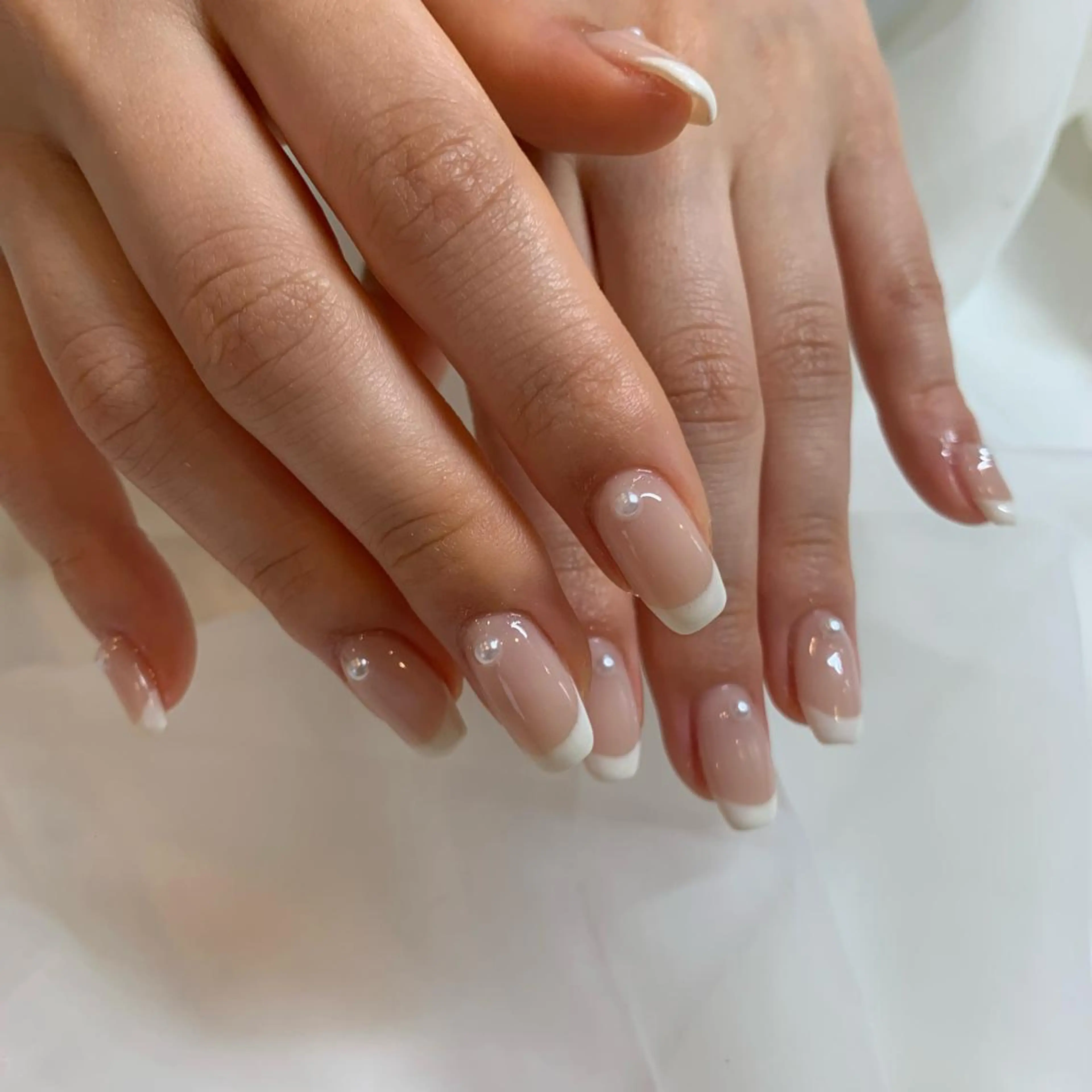 ネイル フレンチネイル happiness nailのネイルデザイン