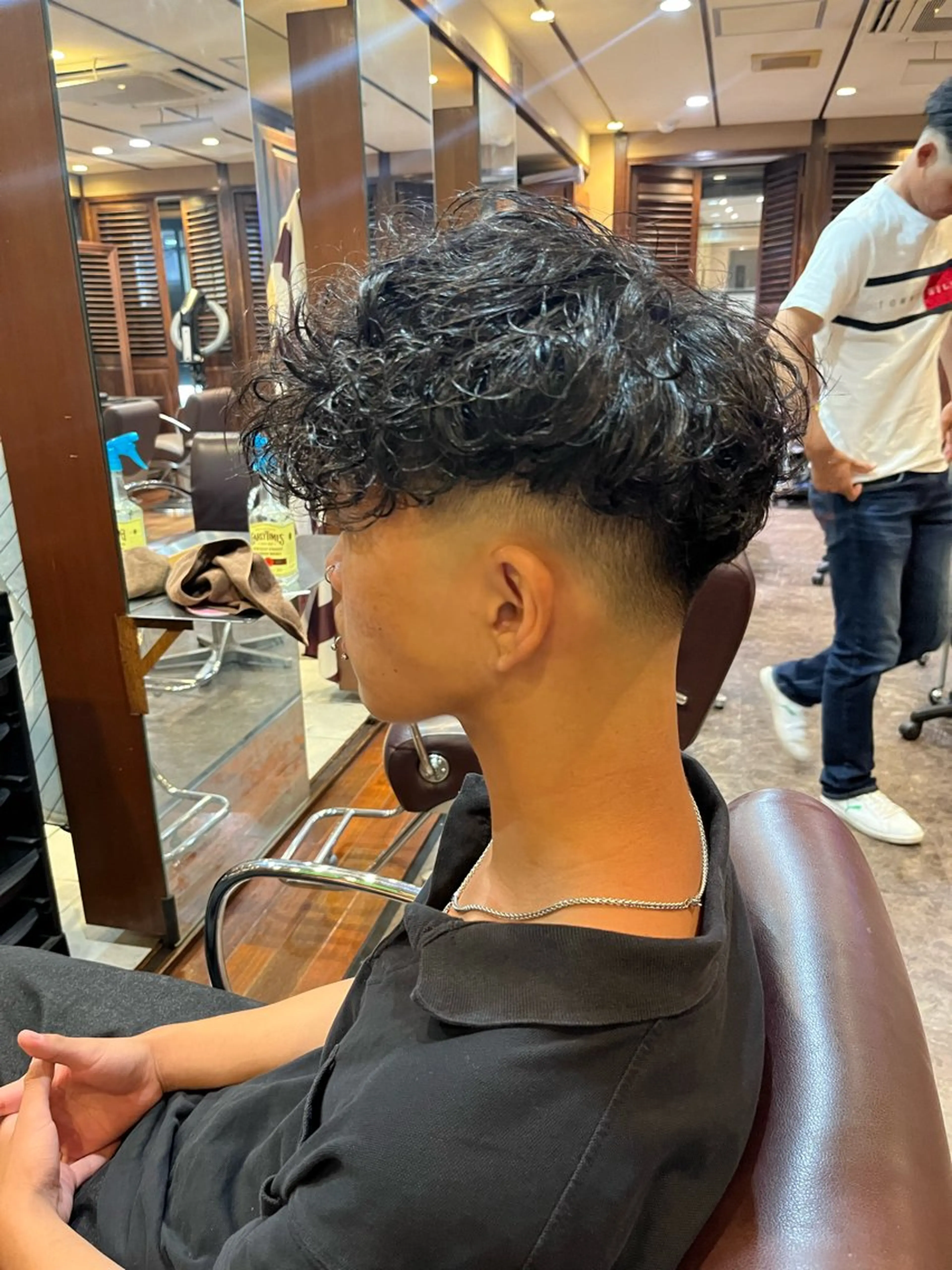 ショート カット パーマ メンズサロンLGC 店長YUSUKEのヘアスタイル