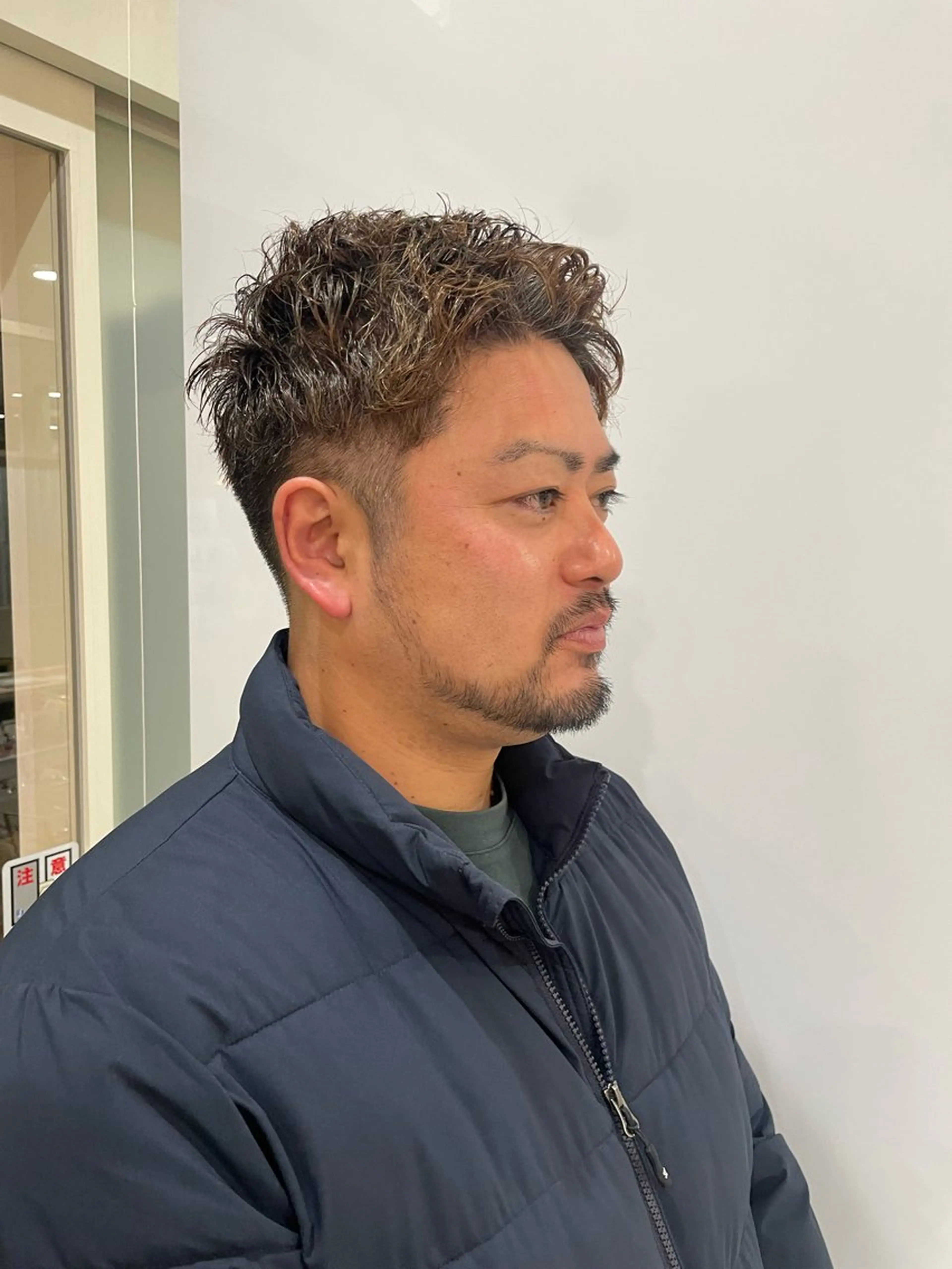 パーマ メンズ メンズパーマ 刈り上げ メンズ特化美容師 AOI🎈🧸のヘアスタイル