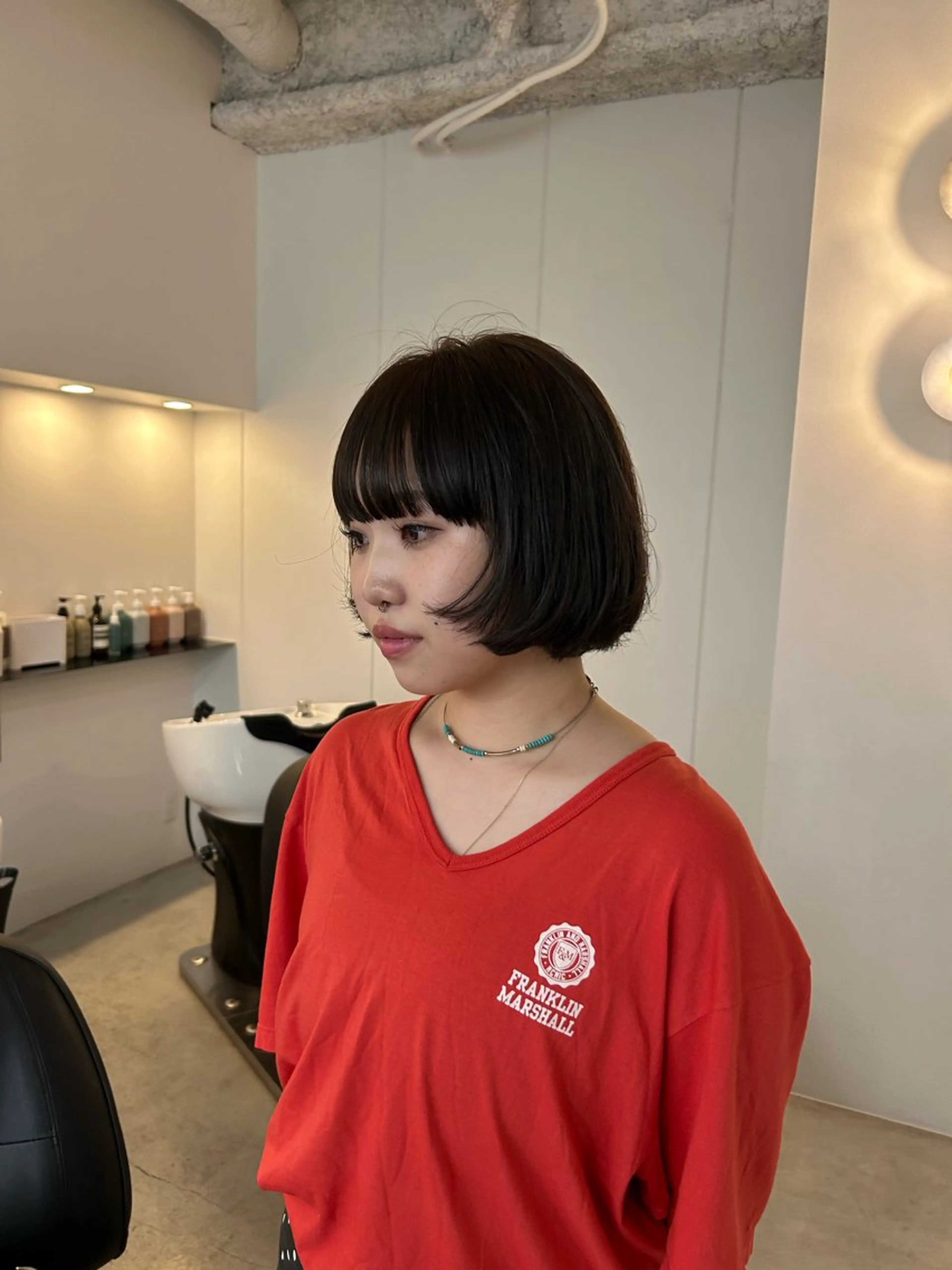 【 minimo限定💫⠀】ワンカラー＋クイック髪質改善トリートメント🍀✨の写真