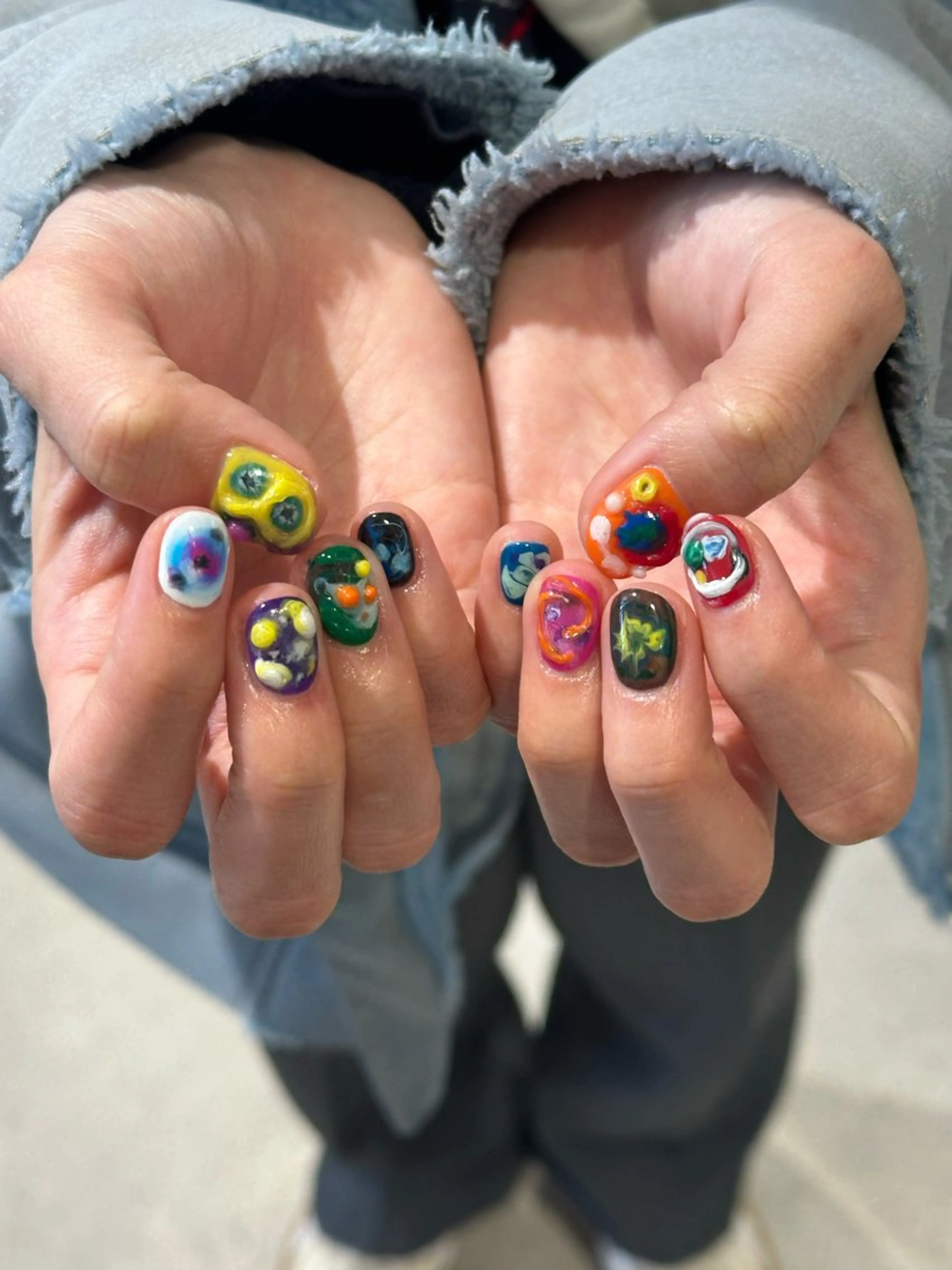 ネイル ハイトーン特化 pepe🎀のヘアスタイル