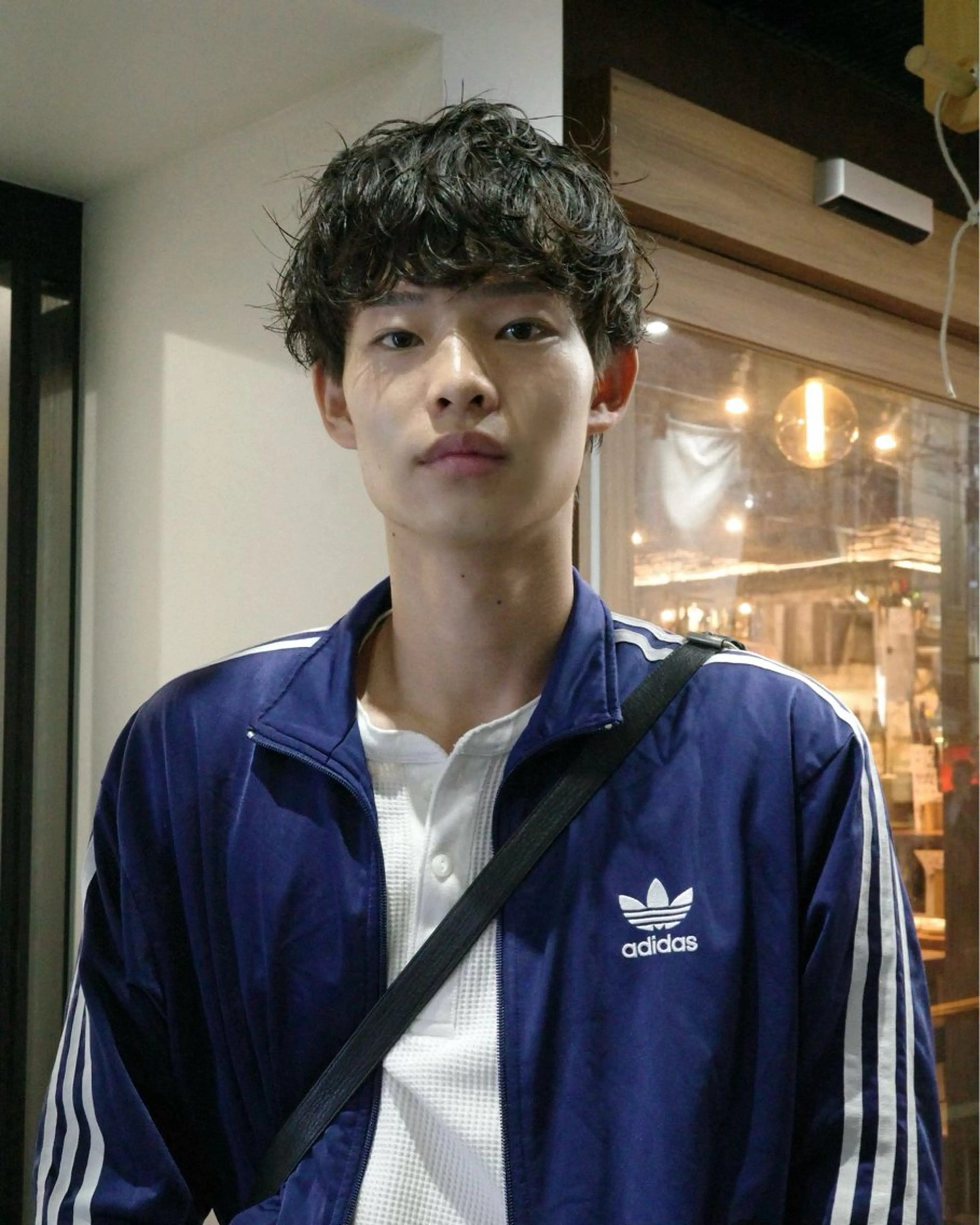 パーマ メンズ メンズパーマ カット パーマ お洒落カジュアル🍃 まなとのヘアスタイル