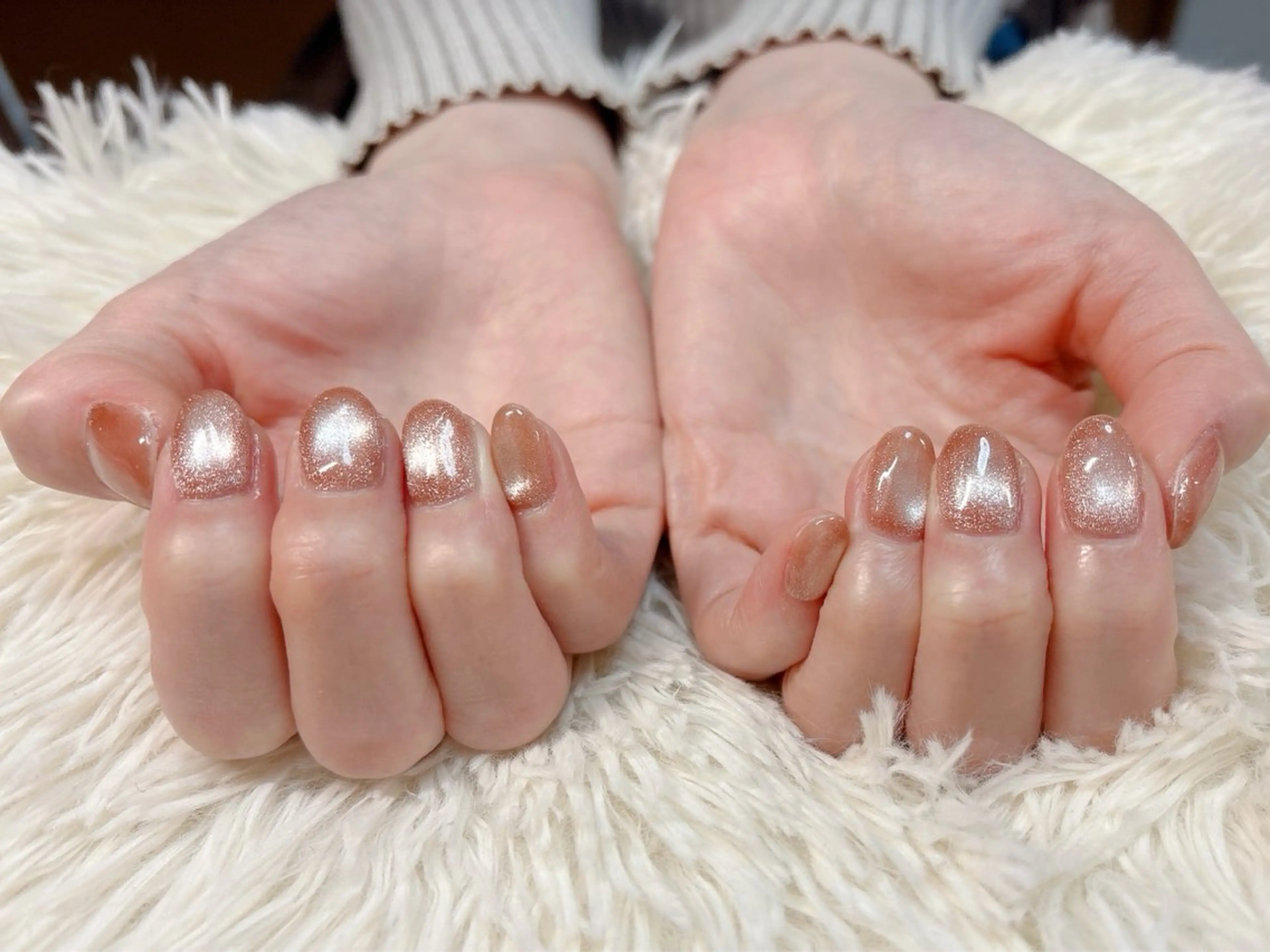 ネイル ハンドネイル パッチリオメメ Lianaのネイルデザイン