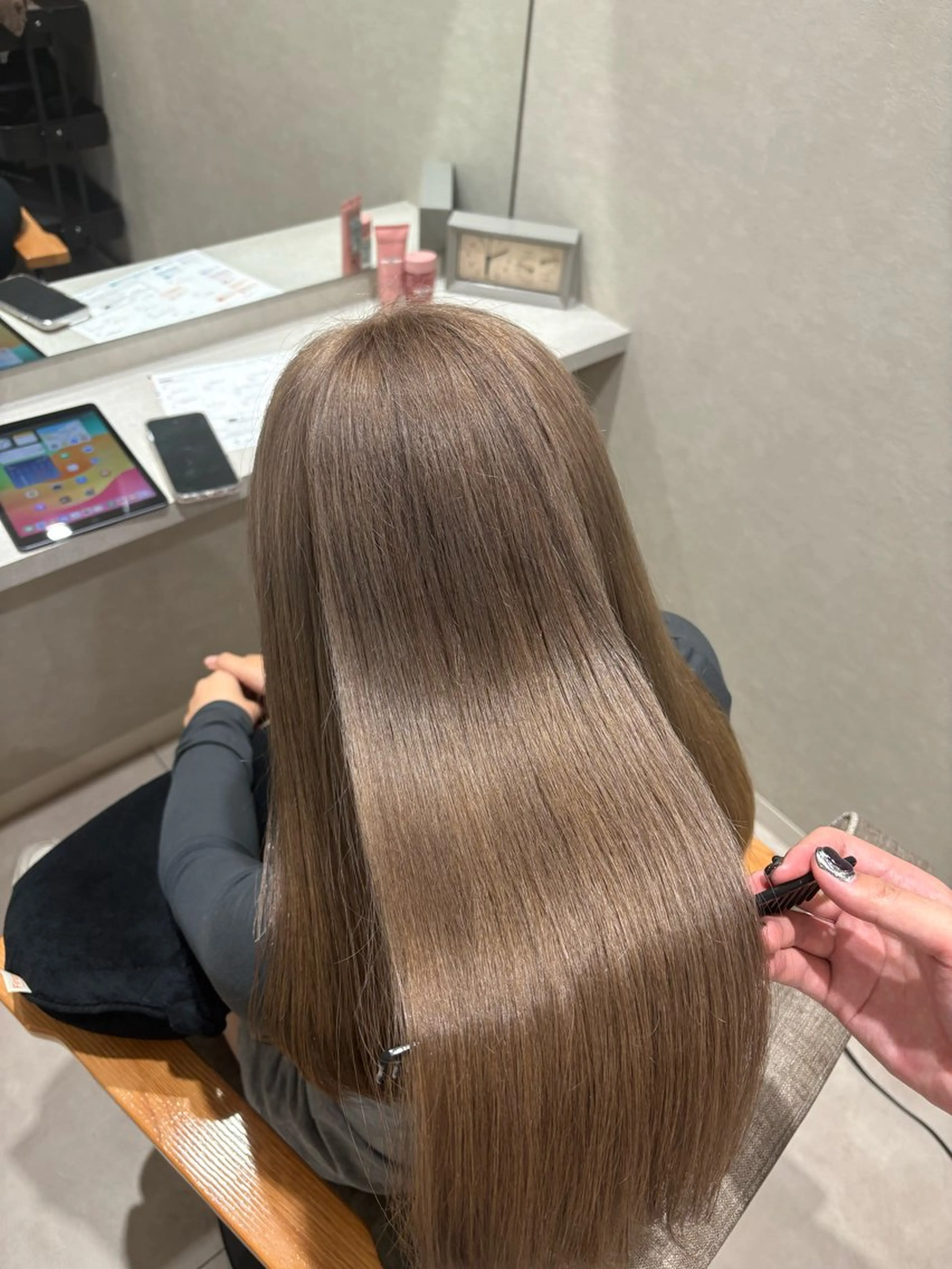 ロング カラー カット ヘアカラー 💜N°大分💜 三浦のヘアスタイル