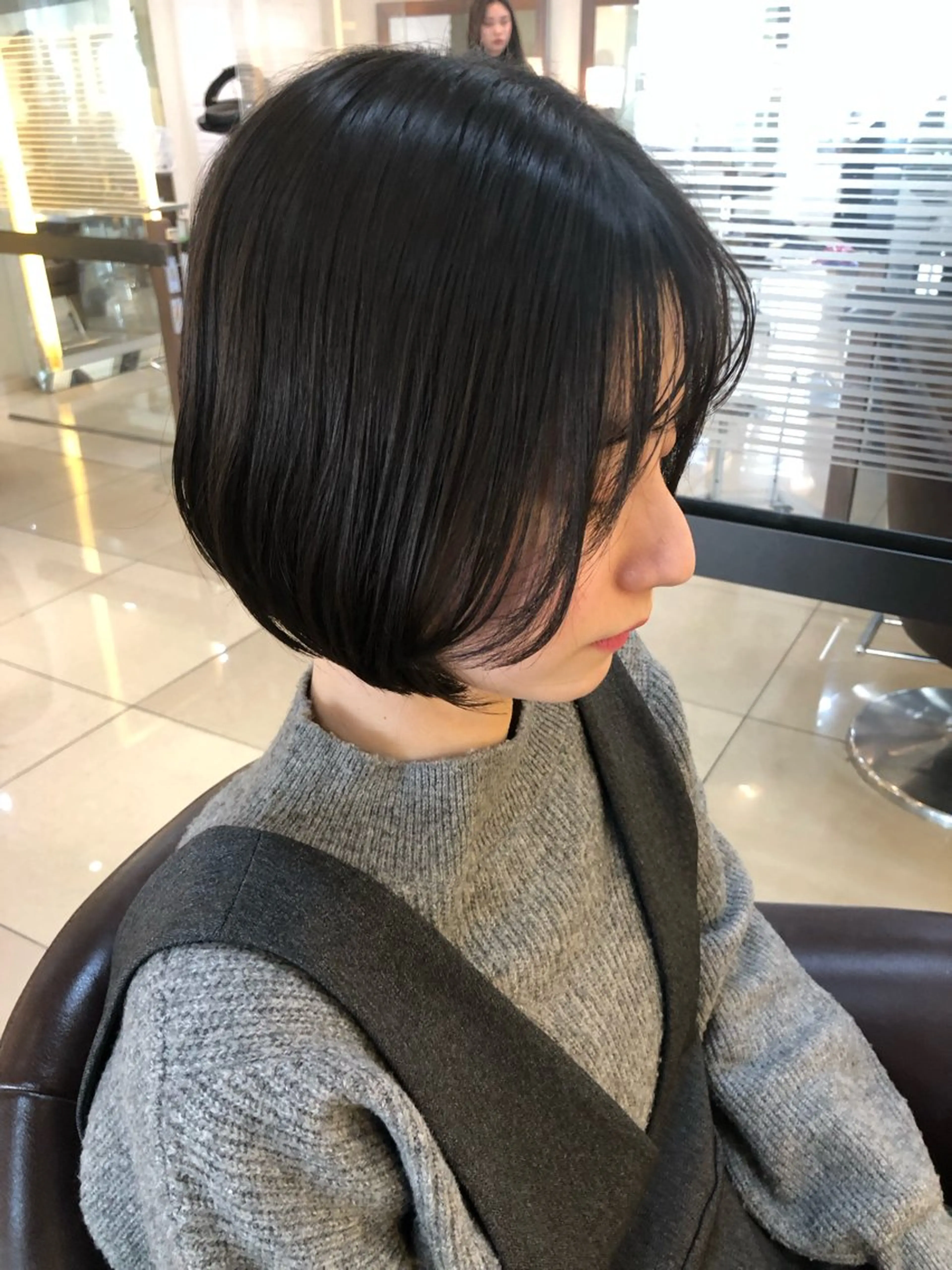 ショート カット トリートメント 長山 航来 /縮毛矯正のヘアスタイル