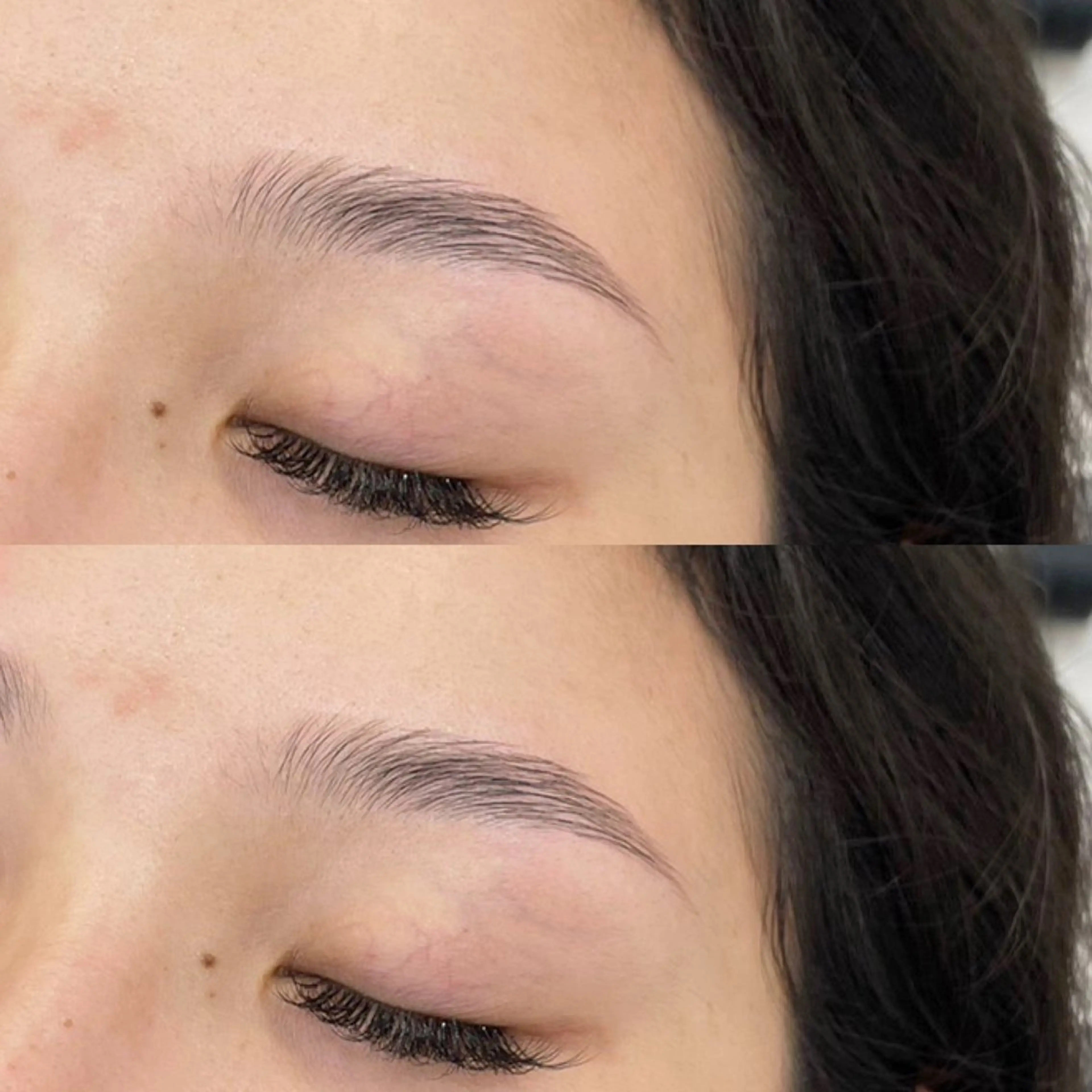 アイブロウ ハリウッドブロウリフト Rica りかのマツエク・マツパデザイン