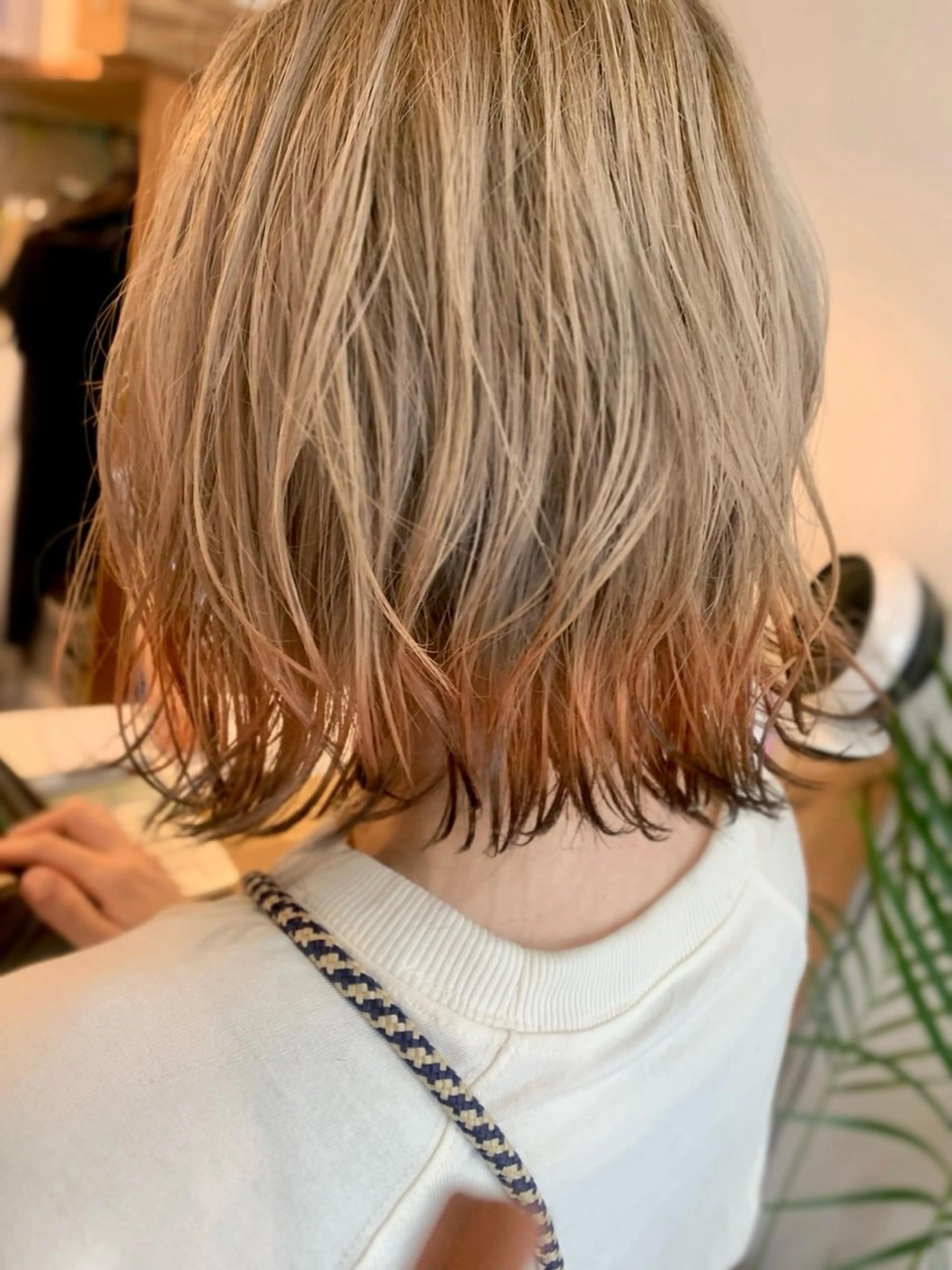 カラー ulu.久保田 加奈子のヘアスタイル