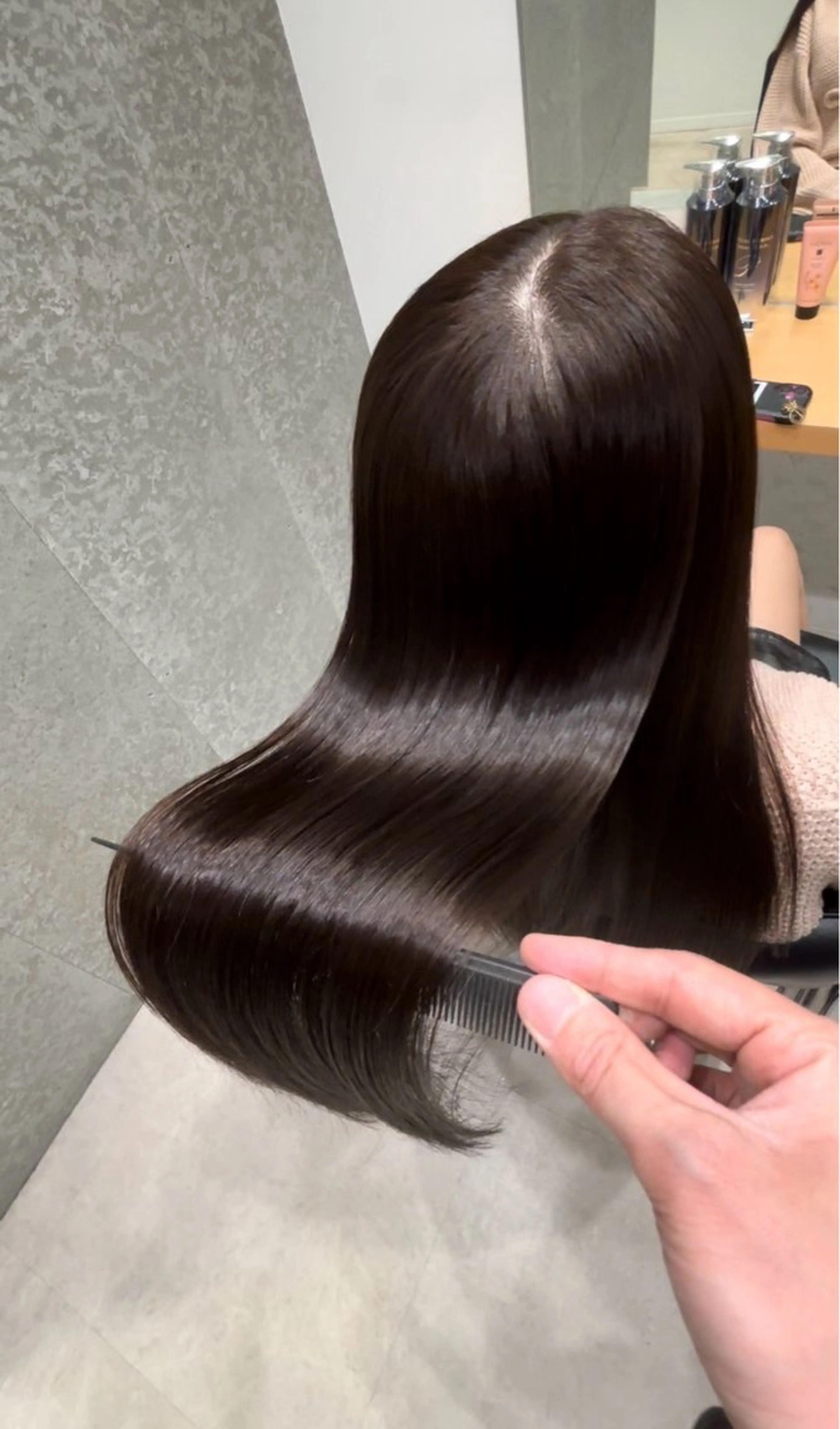 ミディアム 髪質改善 トリートメント 髪質改善ヘアケア 艶髪特化/上田のヘアスタイル