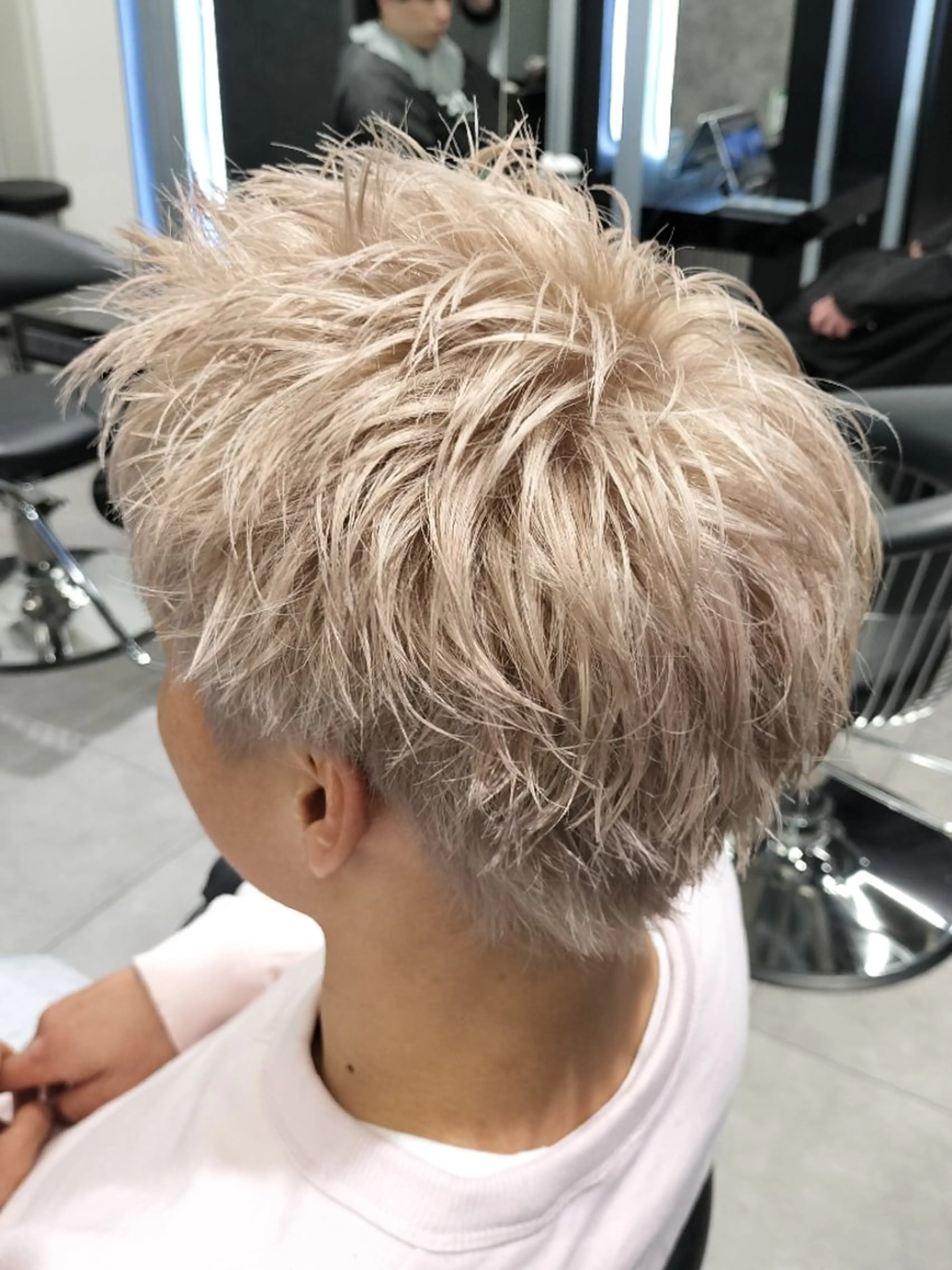 メンズ カラー ショート dot.tokyo men's 町田本店所属・遠藤 楓伽のヘアスタイル