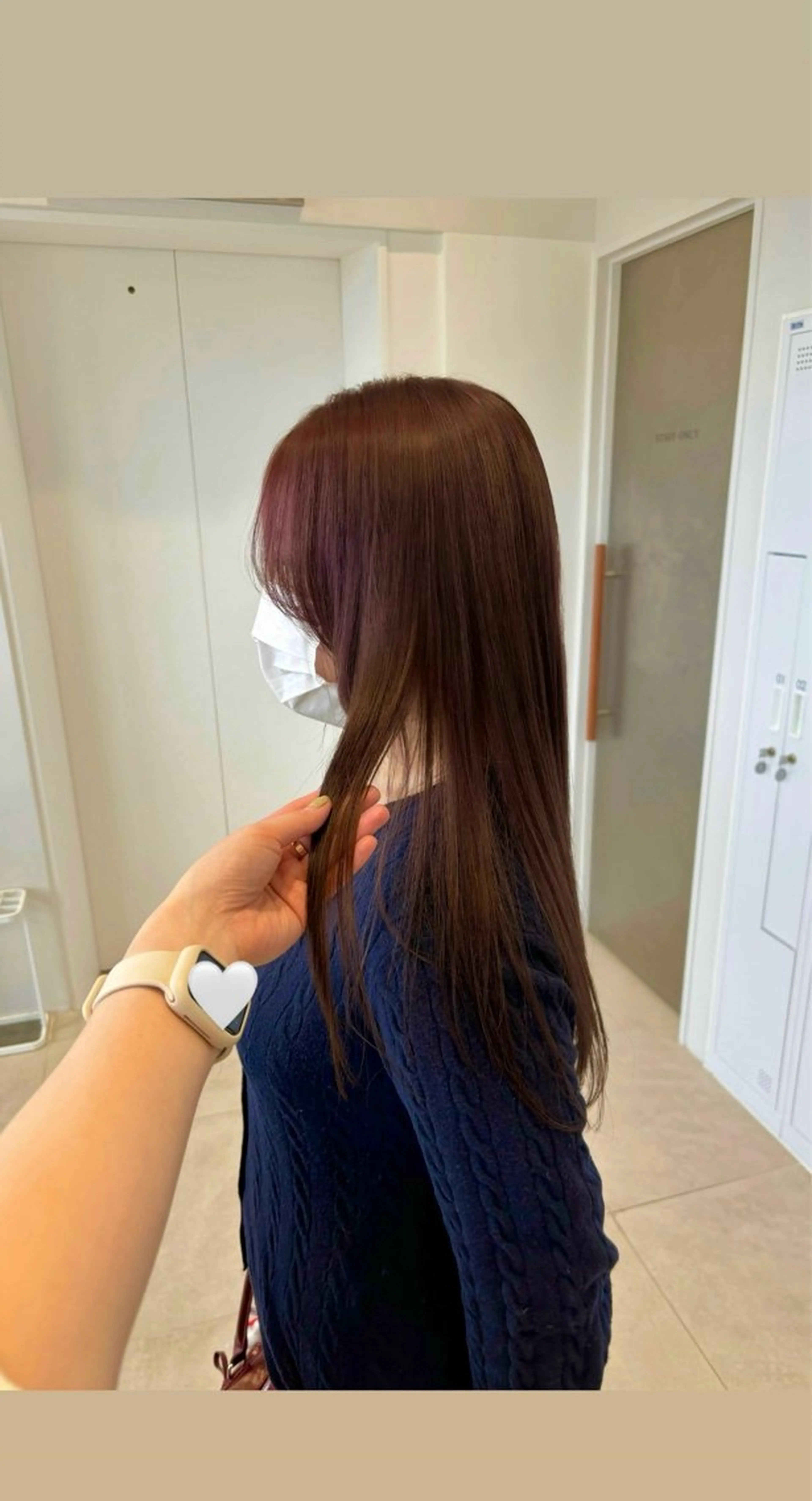 ミディアム ヘアカラー トリートメント 東京の技術を 京都で✂︎🕊️💖のヘアスタイル