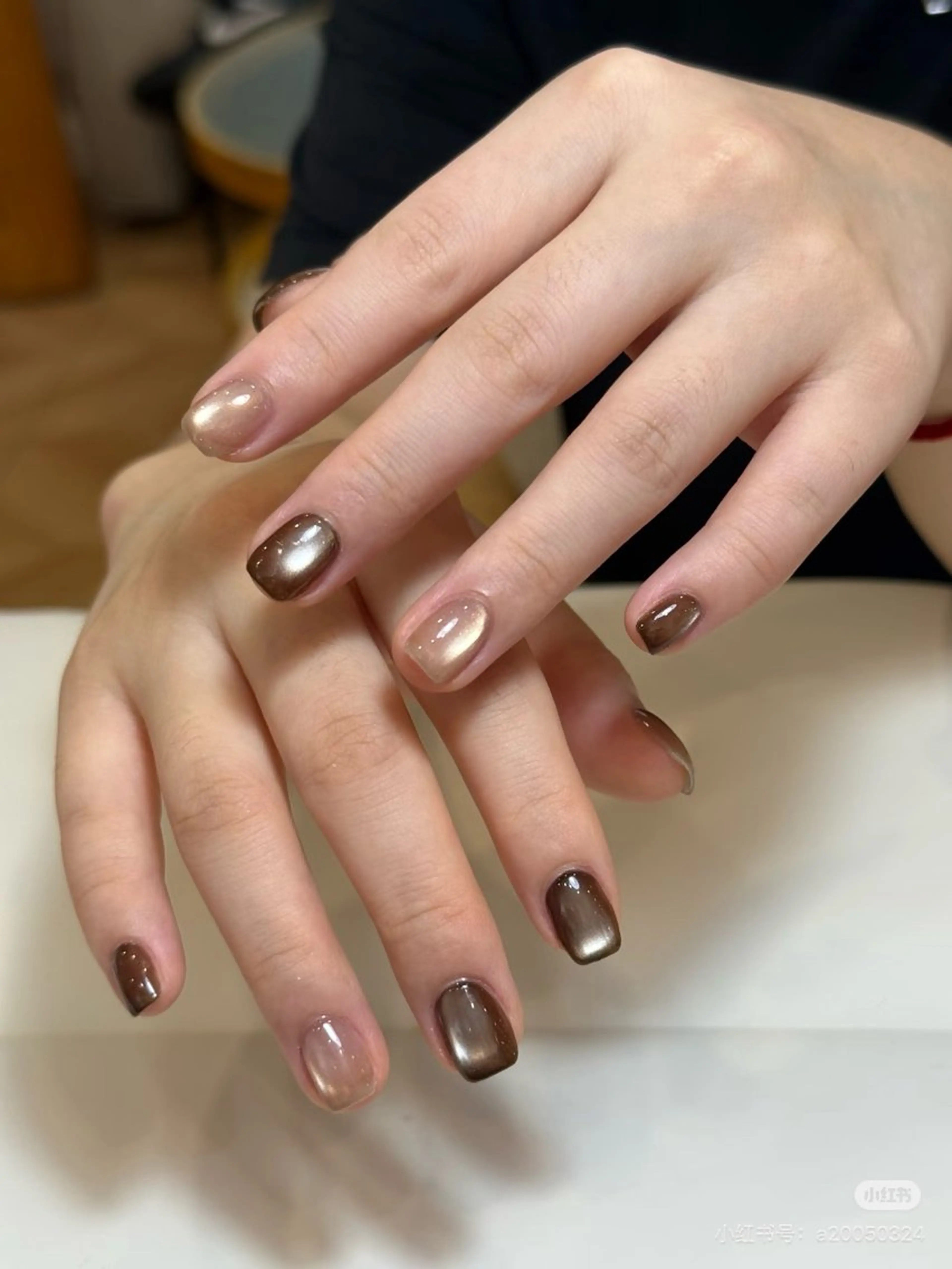 【Jrネイリスト限定】マグネットワンカラーの写真