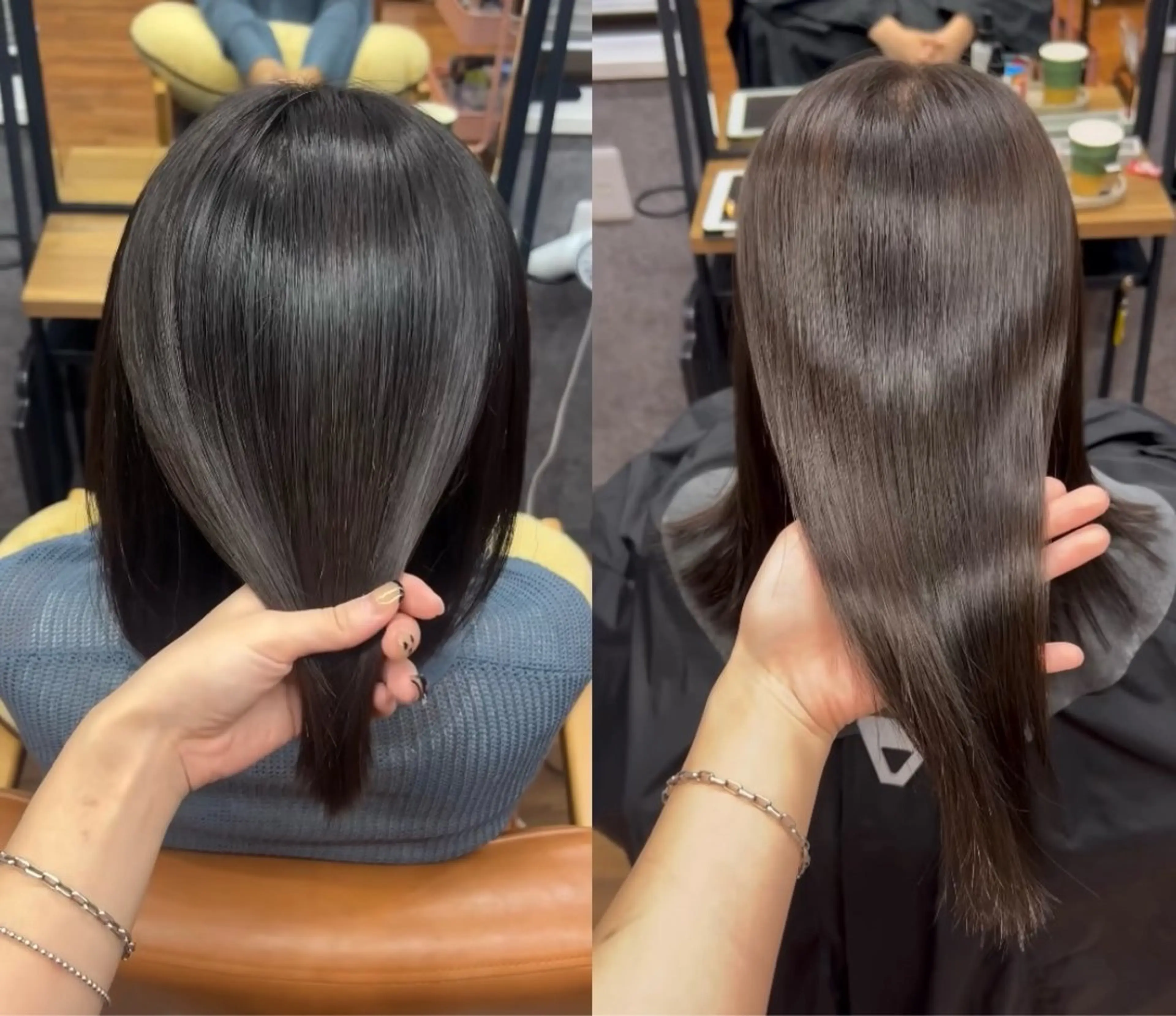 ミディアム カット 縮毛矯正 トリートメント cocoa【ココア】船橋所属・Cocoa船橋🦄 chinamiのヘアスタイル