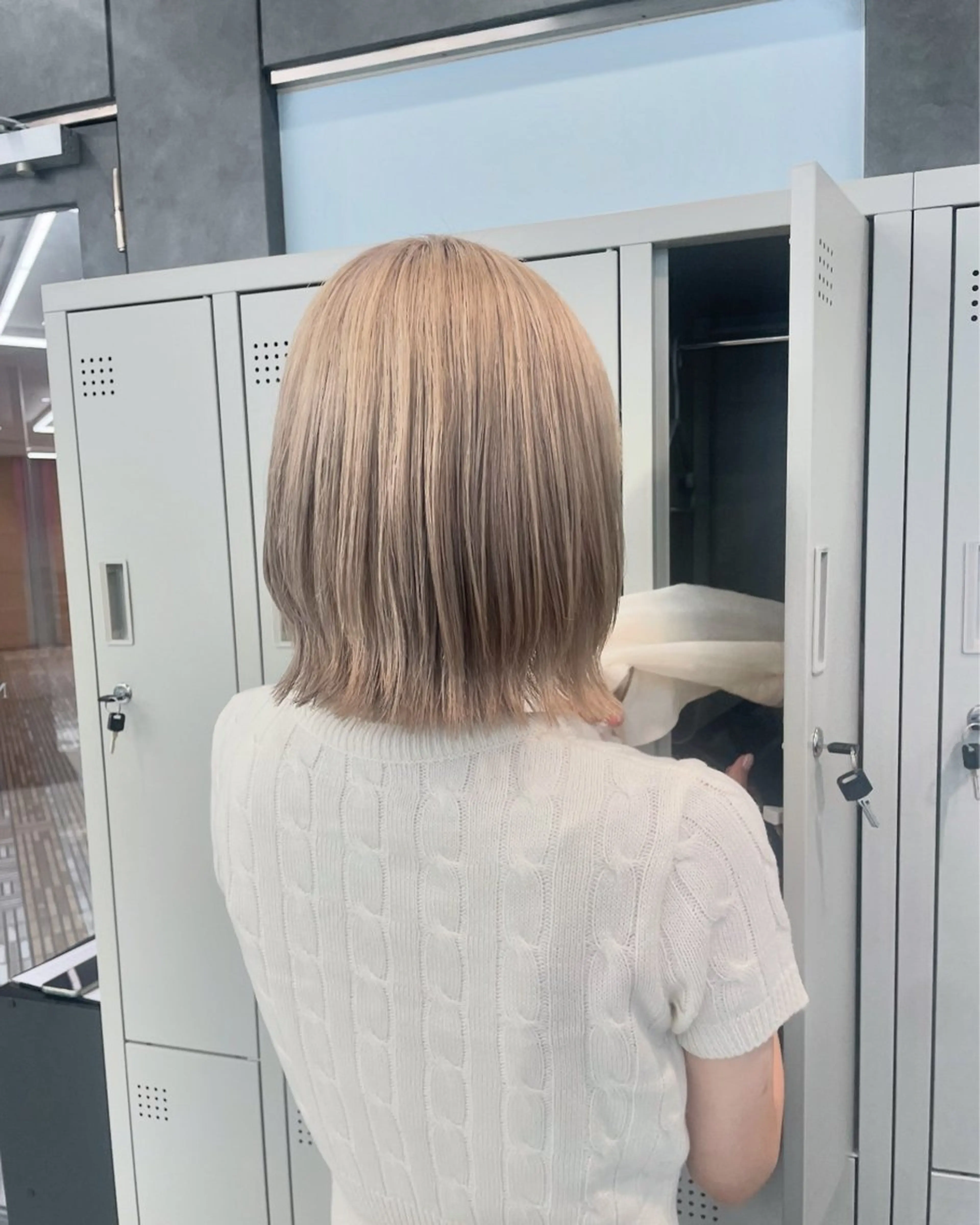 ショート メンズウルフ🐺♡ ブリーチ♡ヘアメ🎀のヘアスタイル