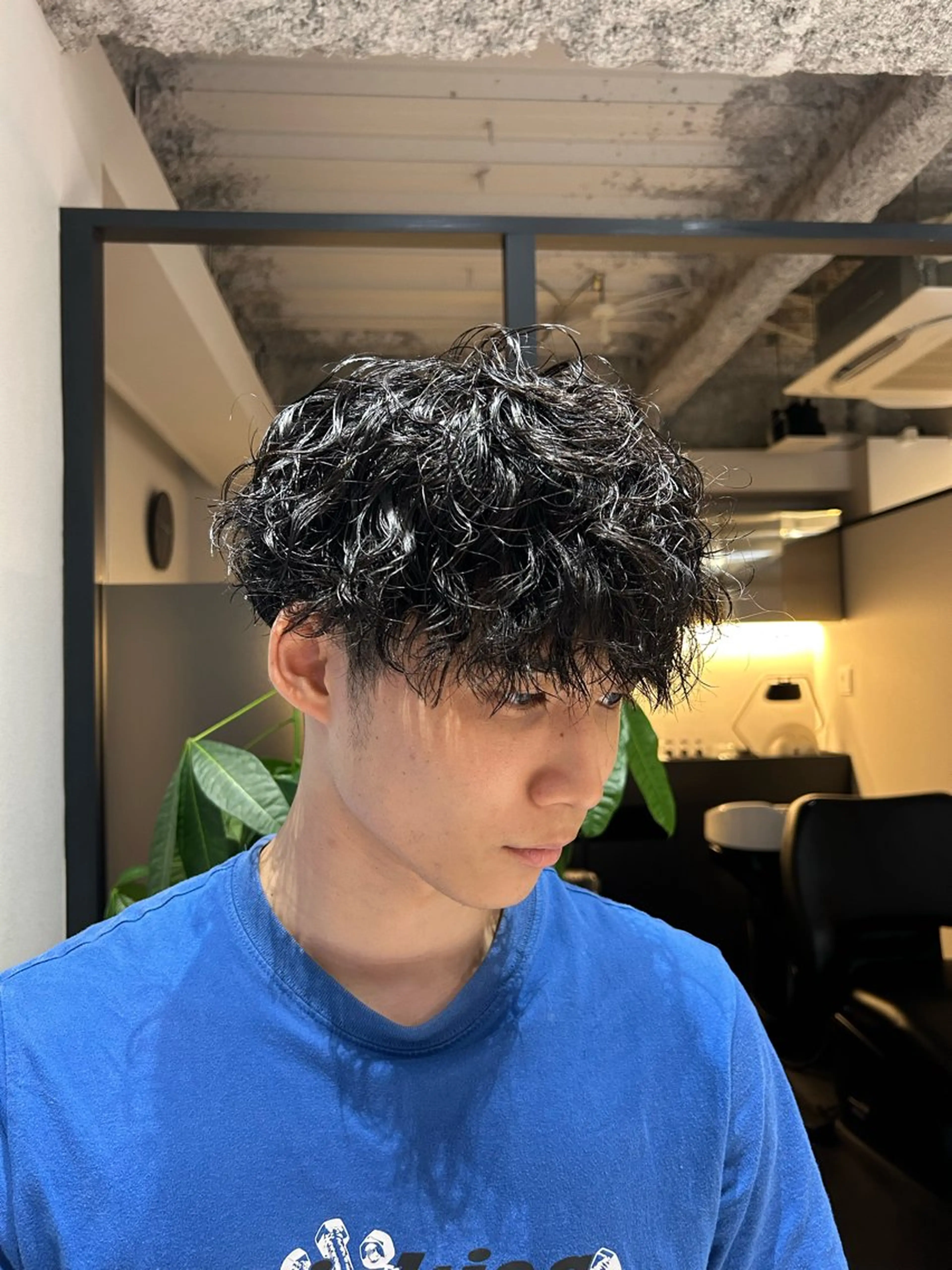 パーマ カット パーマ メンズパーマ/メンズ カット/伊藤　げんのヘアスタイル