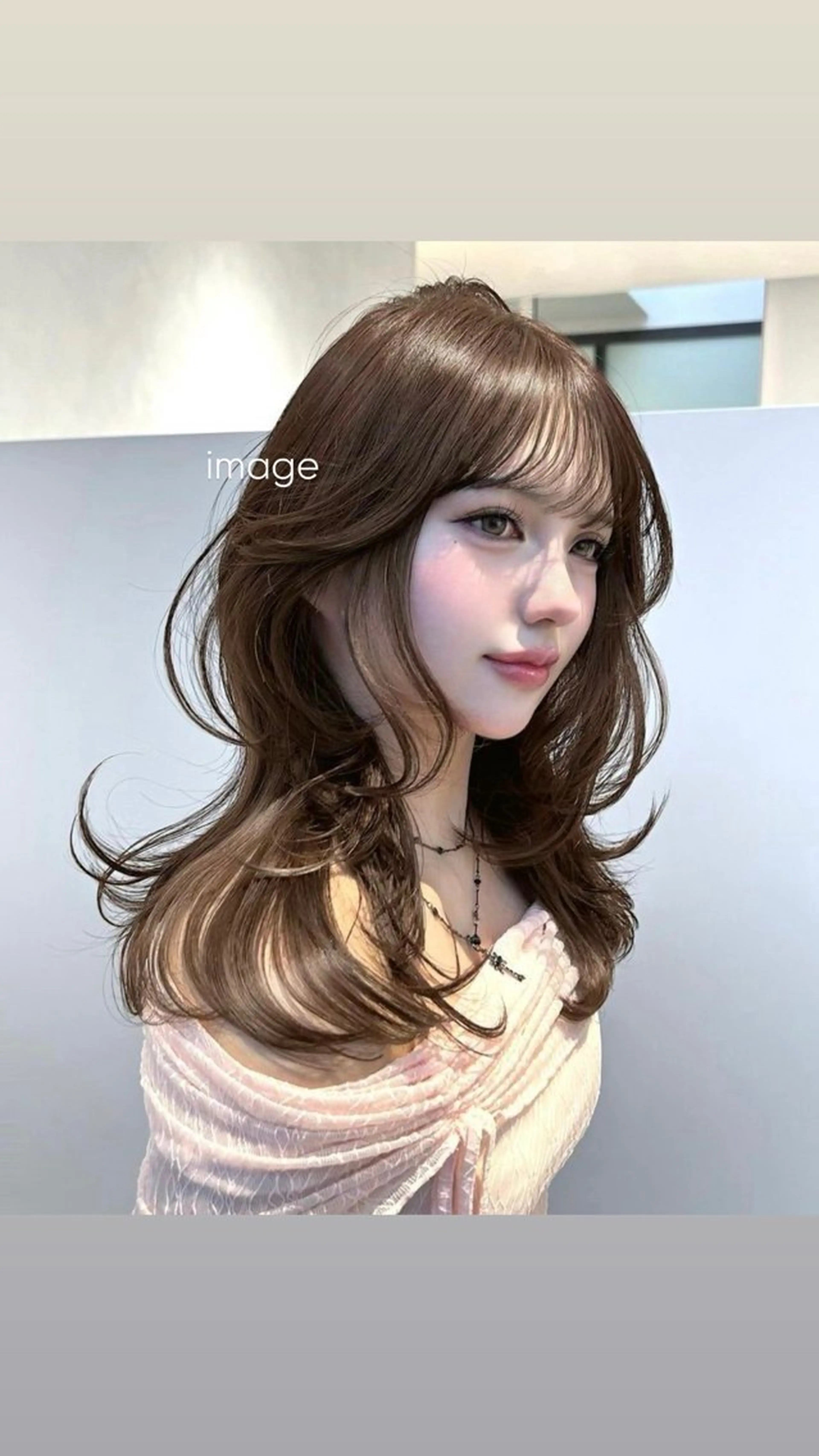 ロングスタイルカット+ワンカラー♩𓈒𓏸の写真