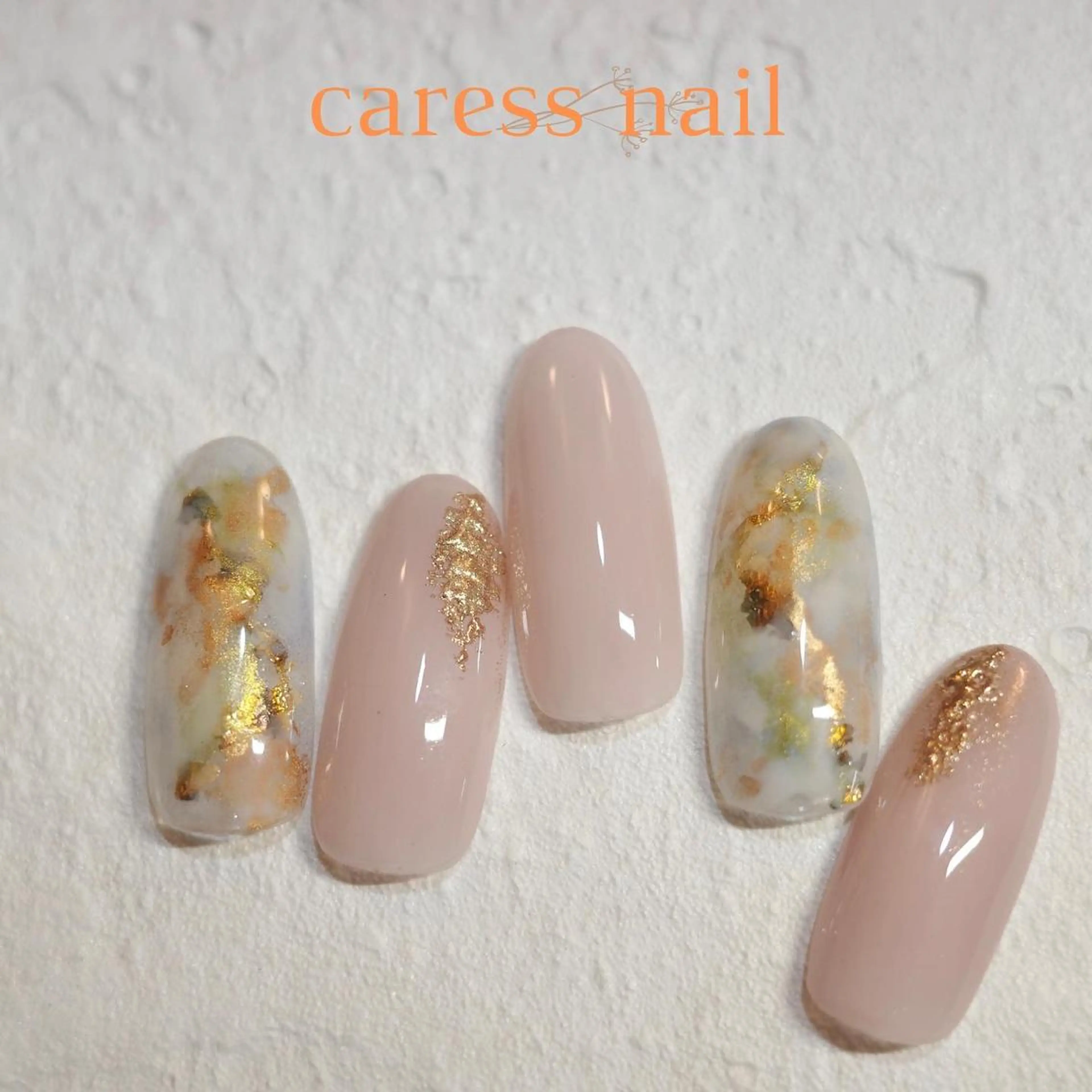 ネイル ハンドネイル caress  nail カレスネイル　代々木上原所属・カレスネイル さいのネイルデザイン