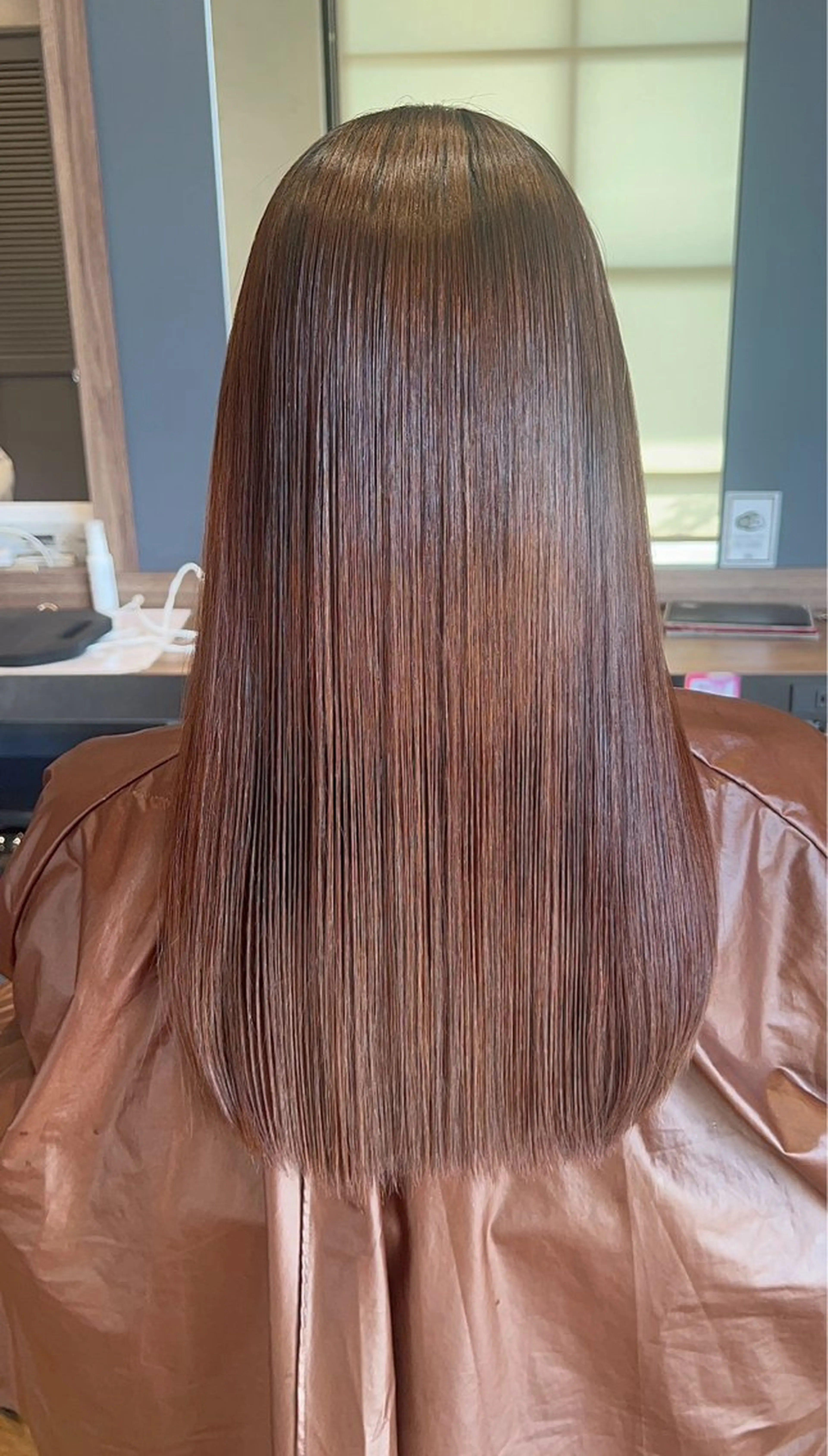 髪質改善プレミアムストレートの写真