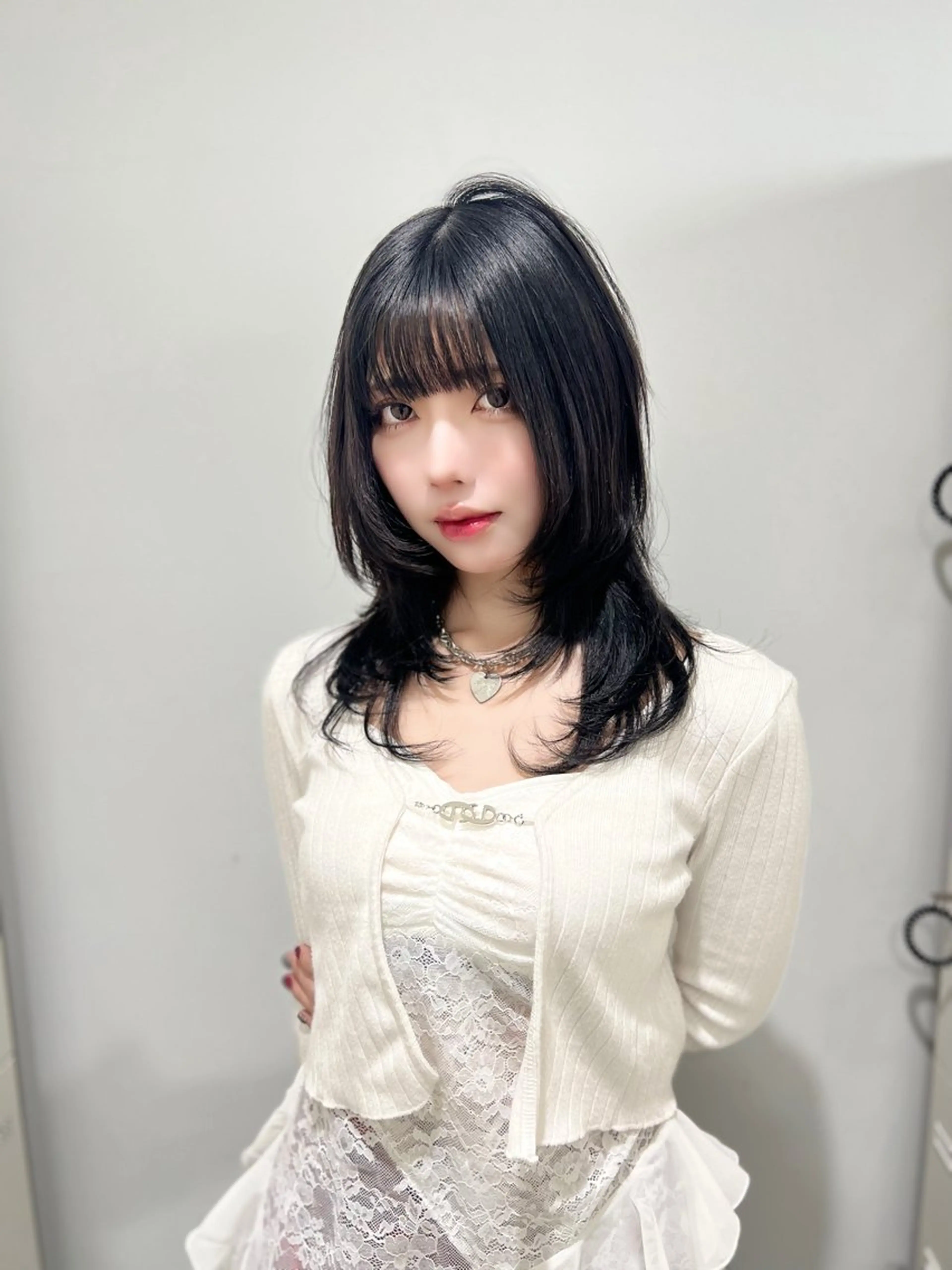 セミロング カット ヘアカラー トリートメント 🤍レイヤーカット /顔まわりカット🤍のヘアスタイル