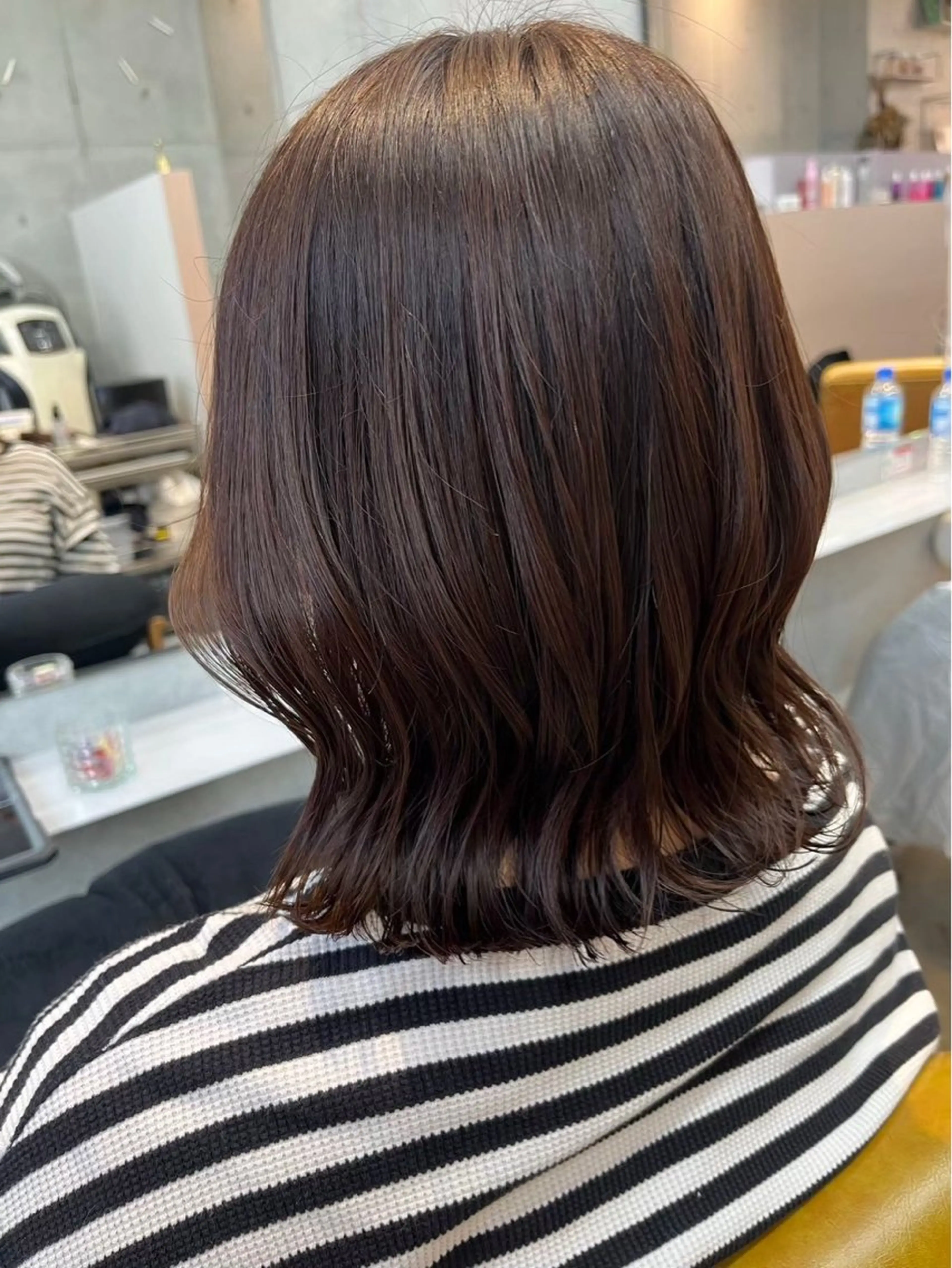 ミディアム カラー 🖤里央愛🖤 カットモデル募集中のヘアスタイル