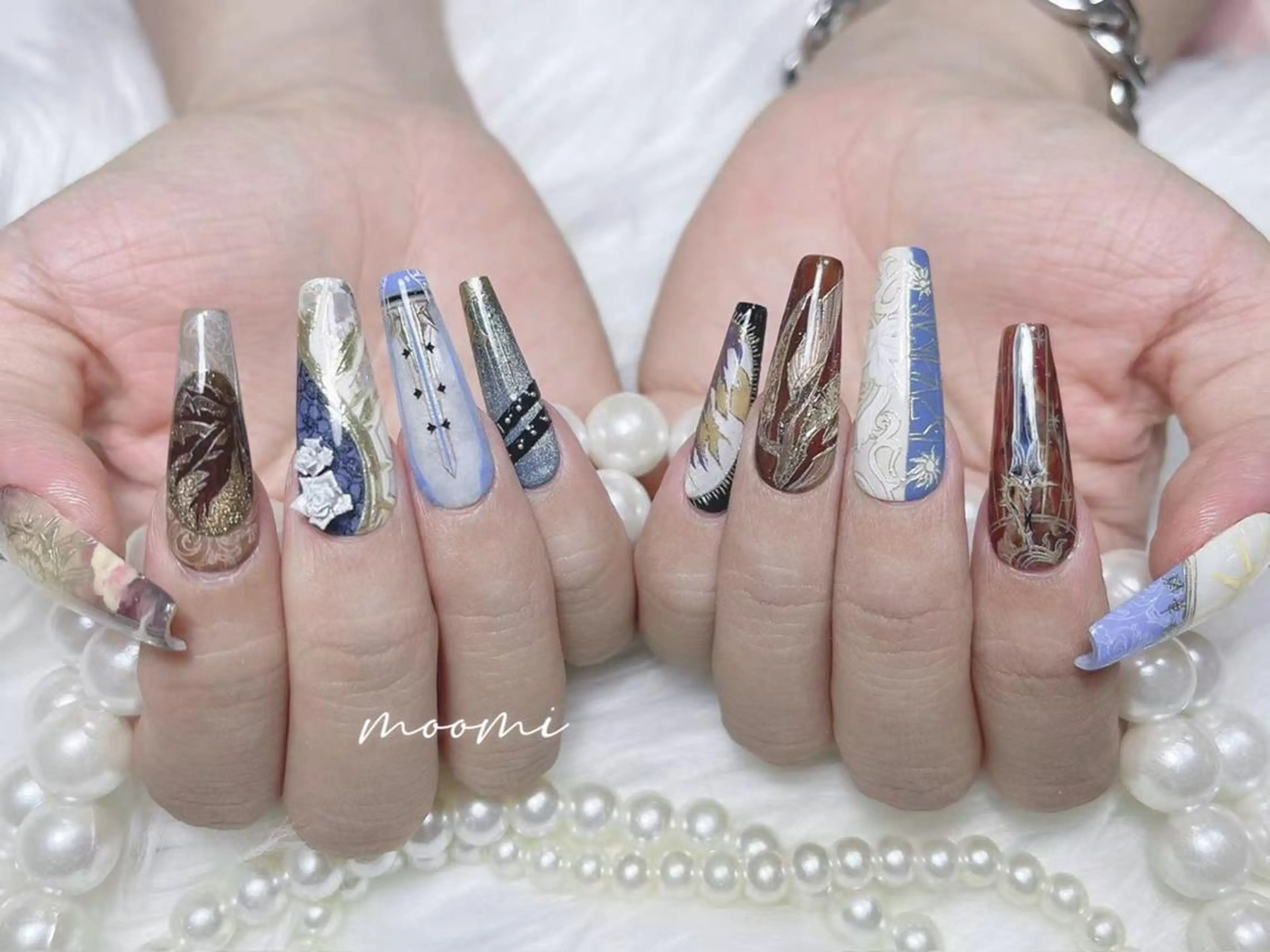 ネイル moomi nail スカルプ専門のネイルデザイン