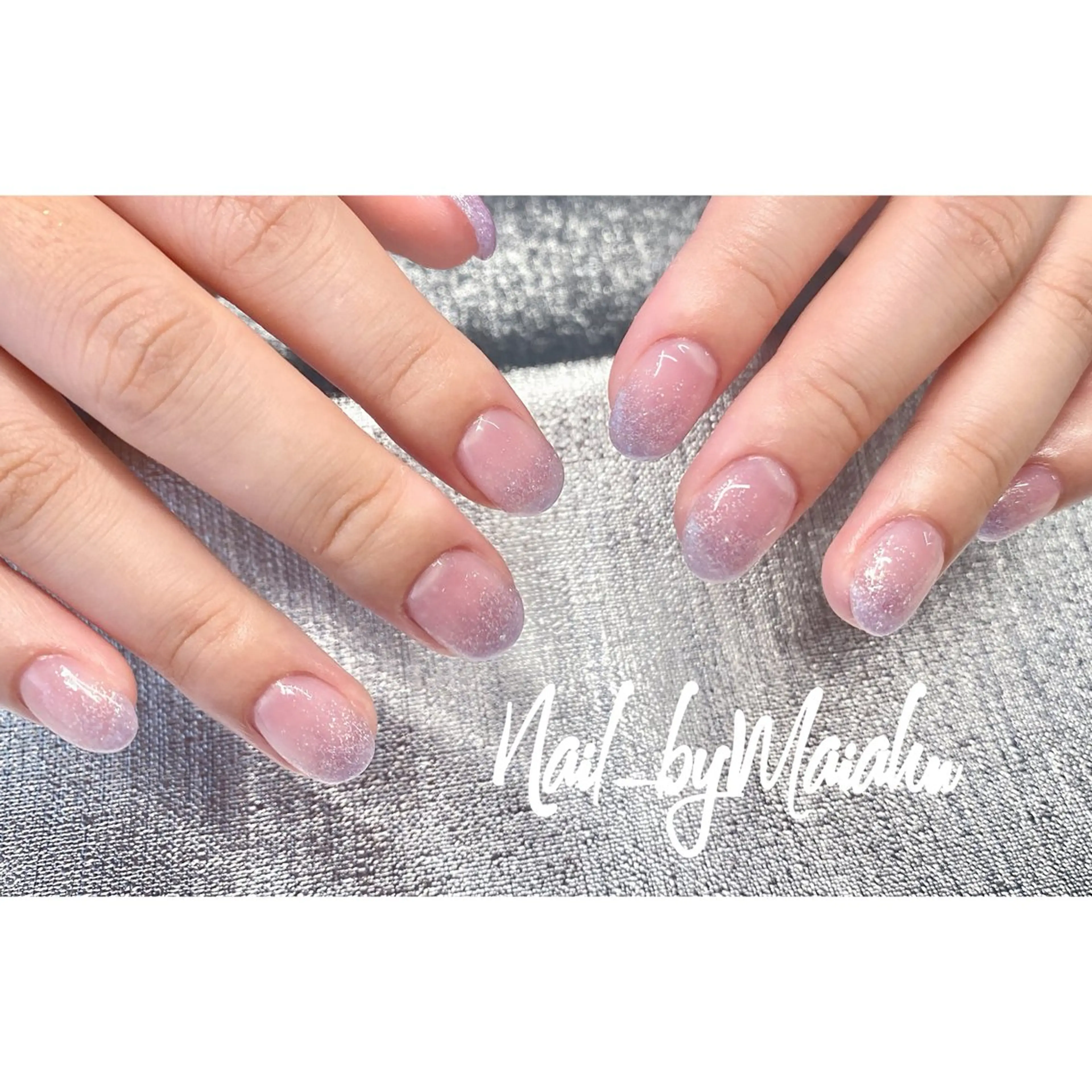 ネイル ハンドネイル ⏦マイアン 𐙚 NUDGE⏦のネイルデザイン