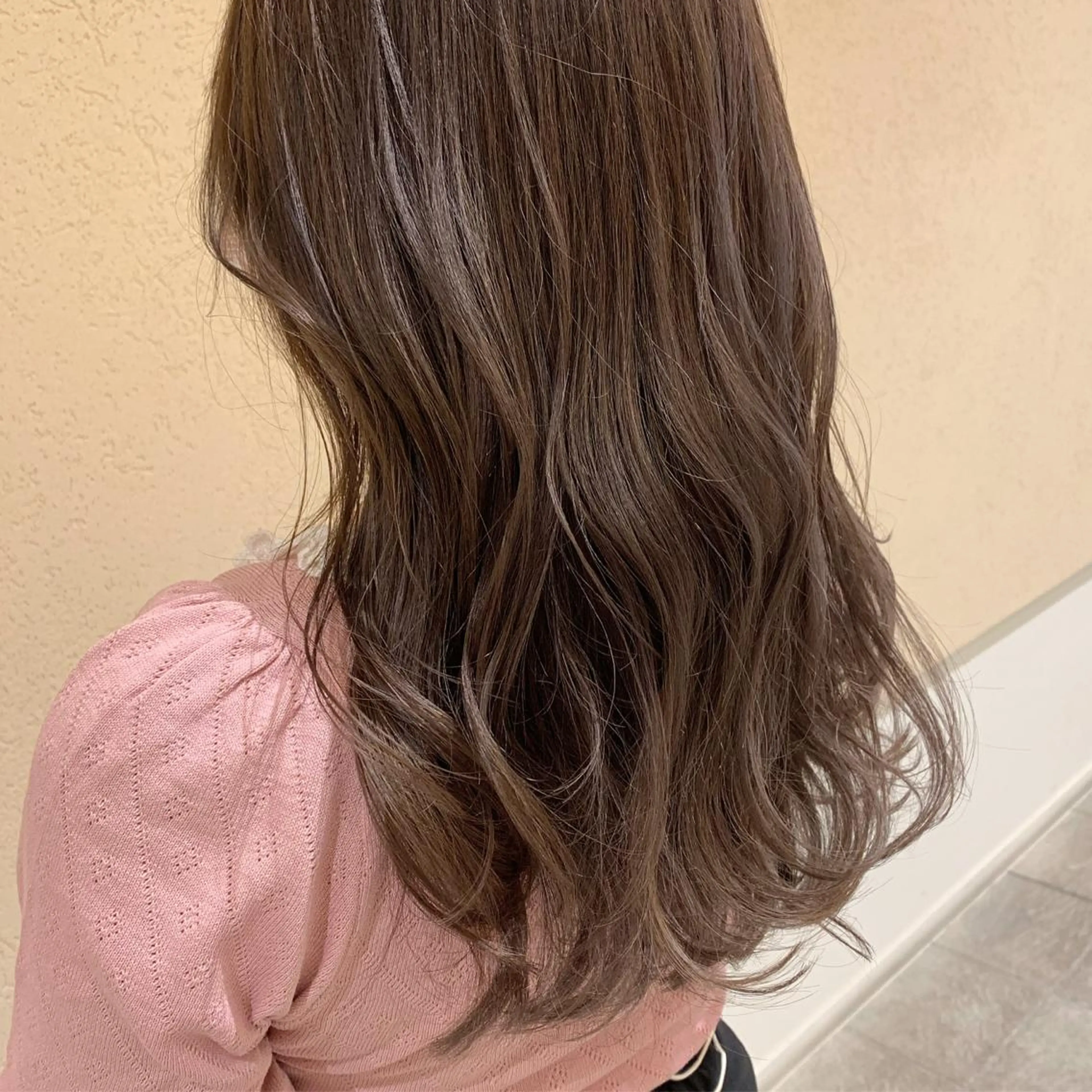 ロング カラー グレージュ ラベンダーカラー ラベンダーグレージュ ラベンダーグレー GO TODAY SHAiRE SALON所属・𝒢𝒾𝓇𝓁𝓎 ⑅　𝓎𝓊𝓀𝒶のヘアスタイル