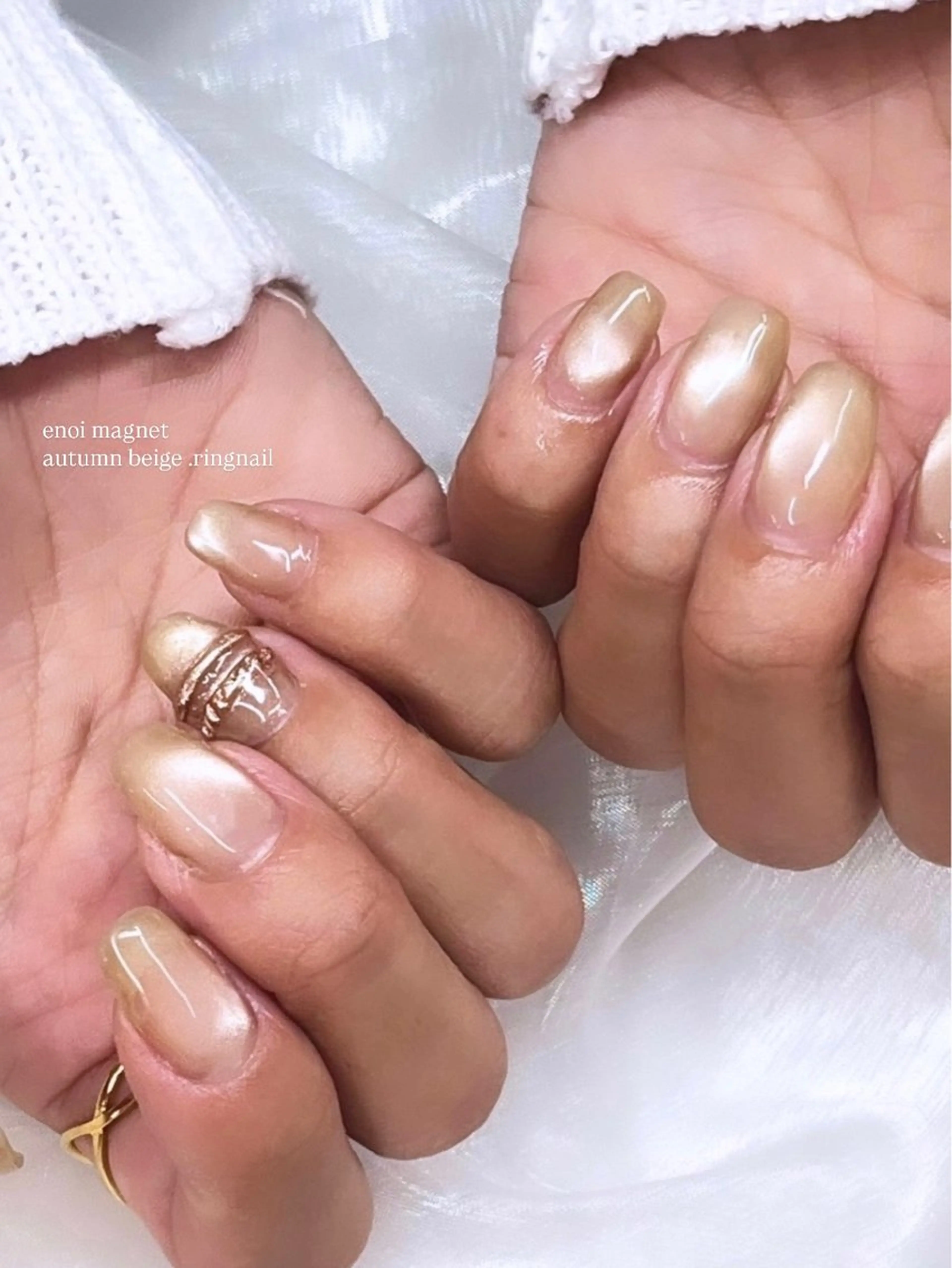 ネイル マグネットネイル chipie yuuのネイルデザイン