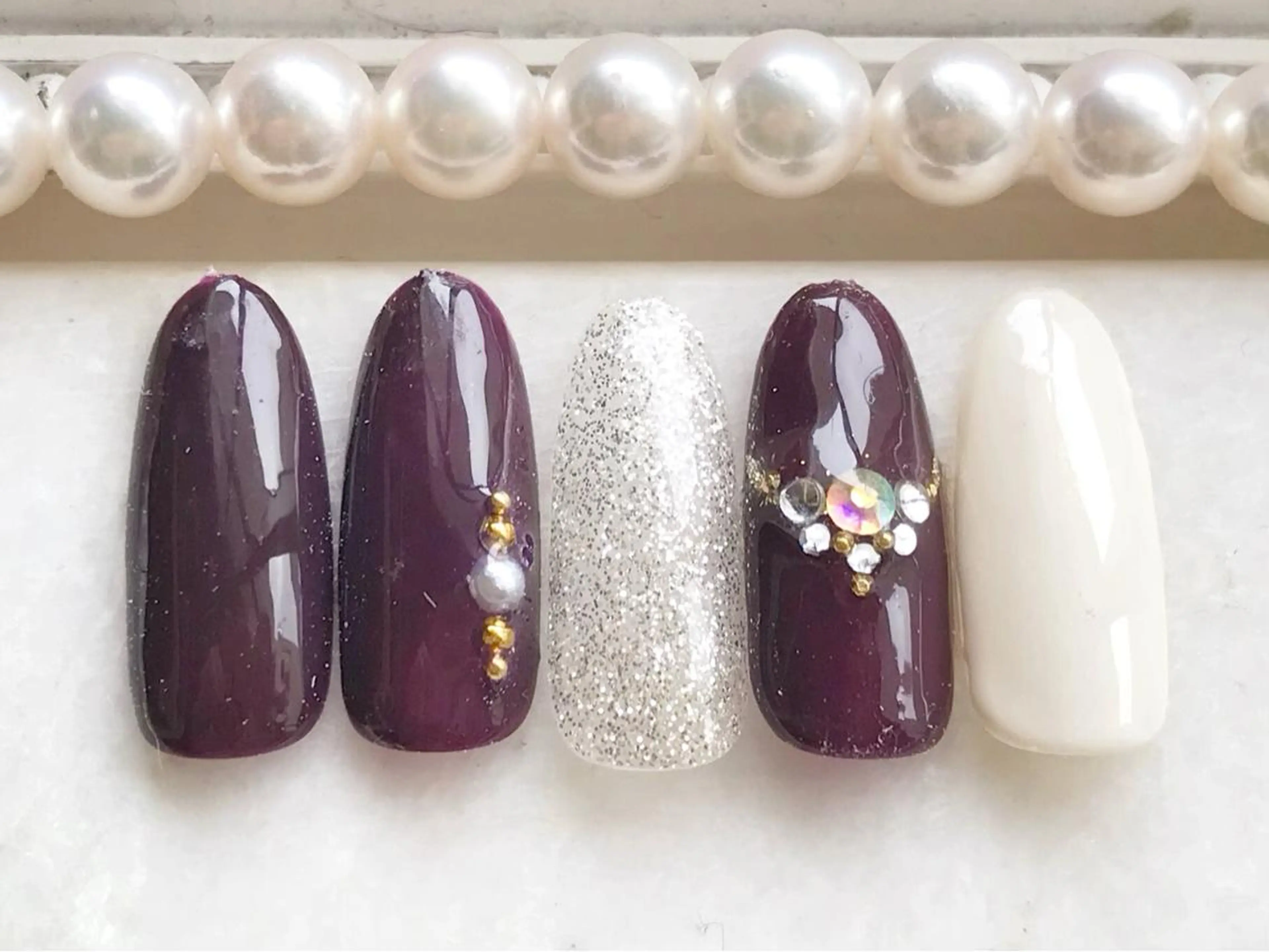 ネイル ゴージャス ハンドネイル Satomi  のネイルデザイン