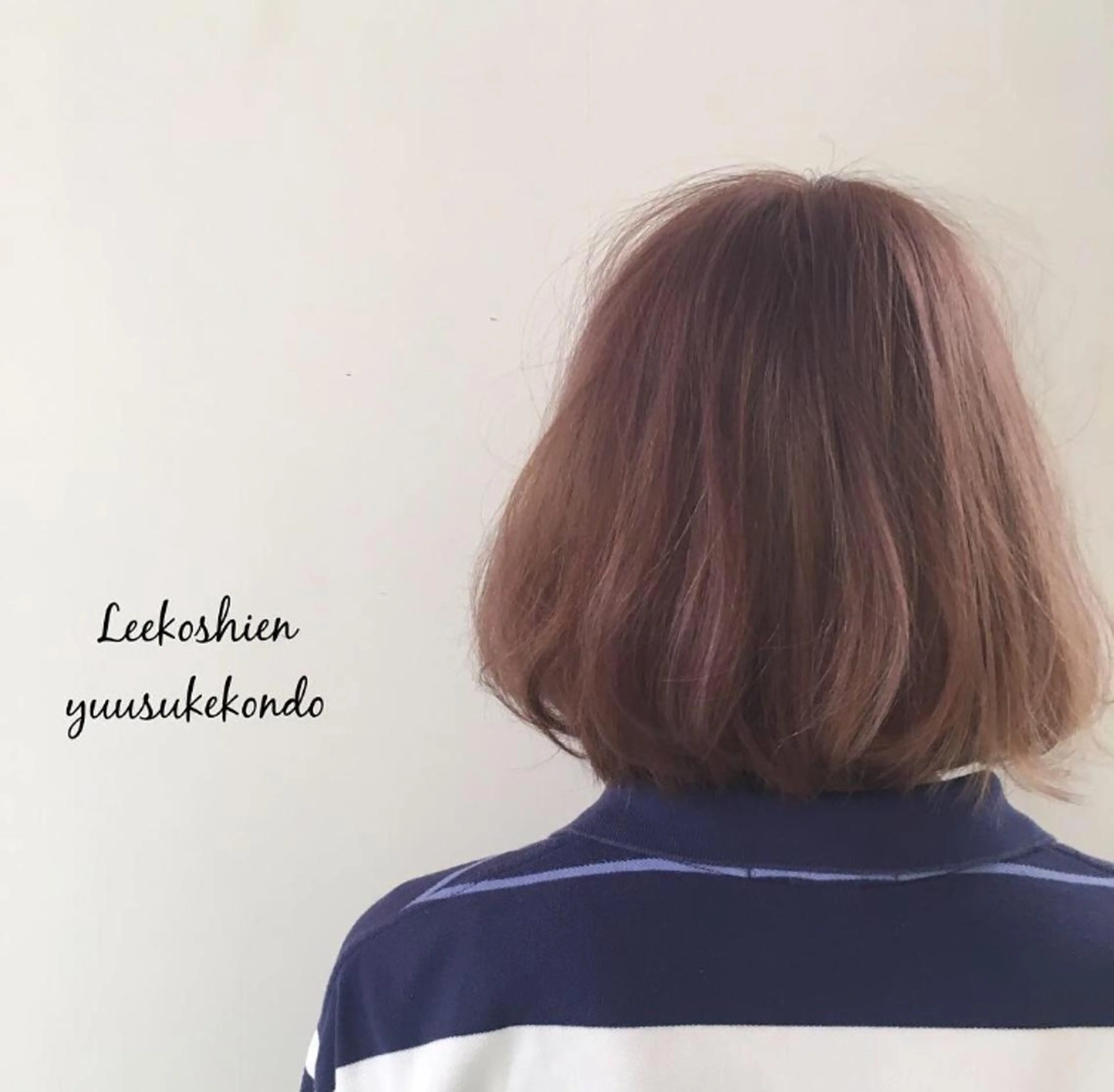 ショート ミディアム カラー 透明感カラー 外国人風カラー _WHITE高槻所属・_WHITE高槻店 yusukeのヘアスタイル