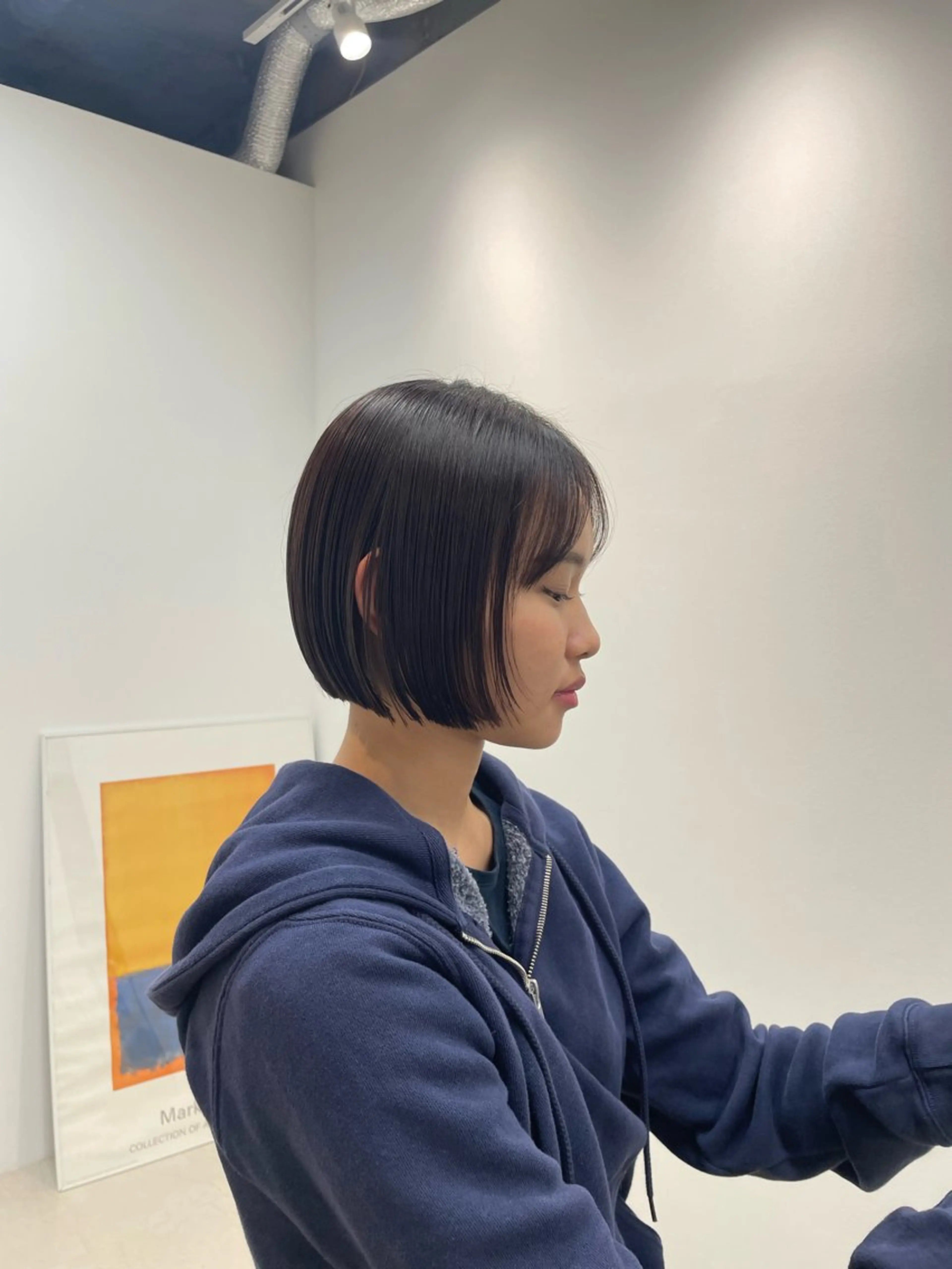 ショート ボブ H I ＮＡのヘアスタイル