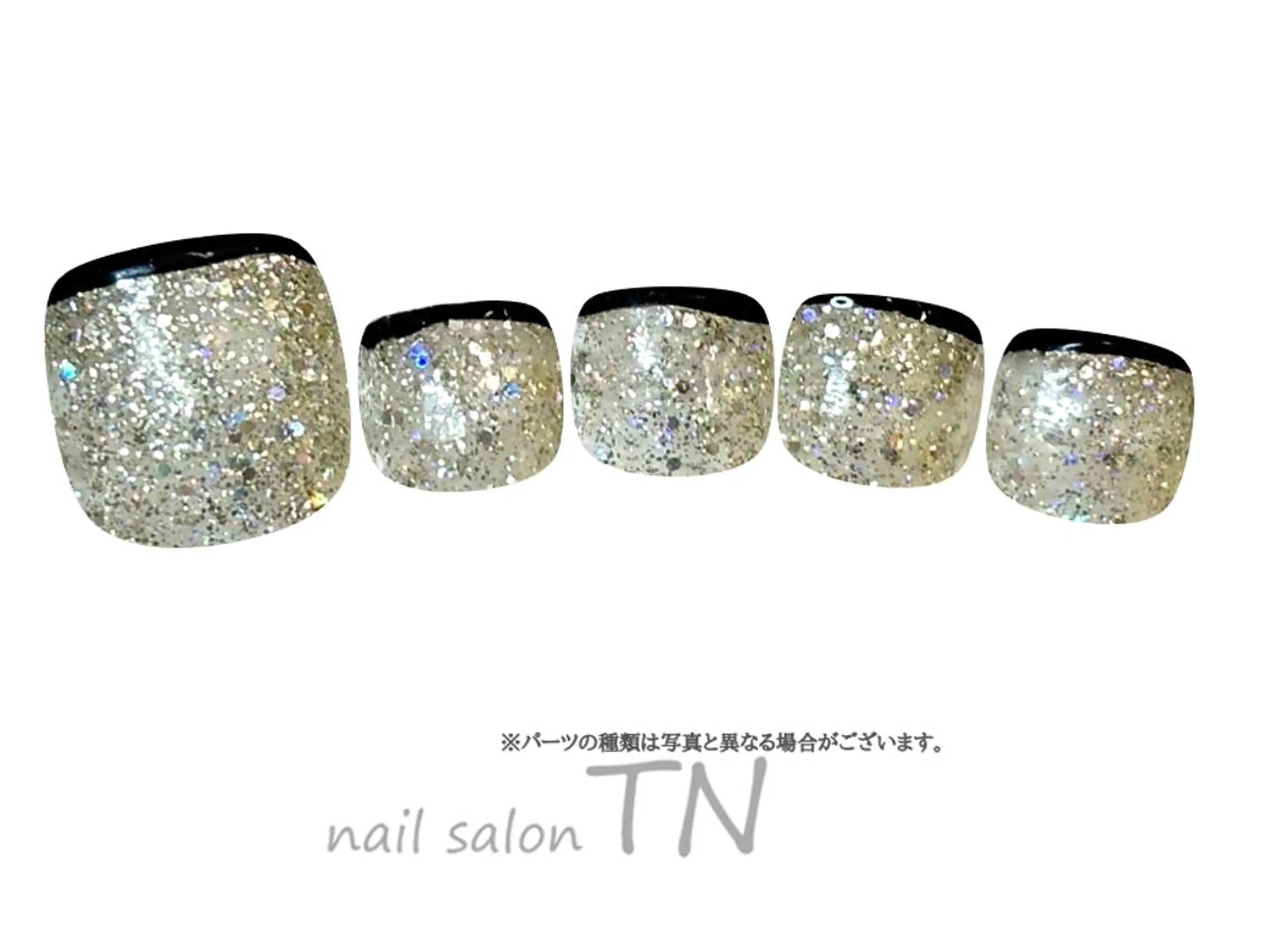 ネイル フットネイル 中島 実穂のネイルデザイン