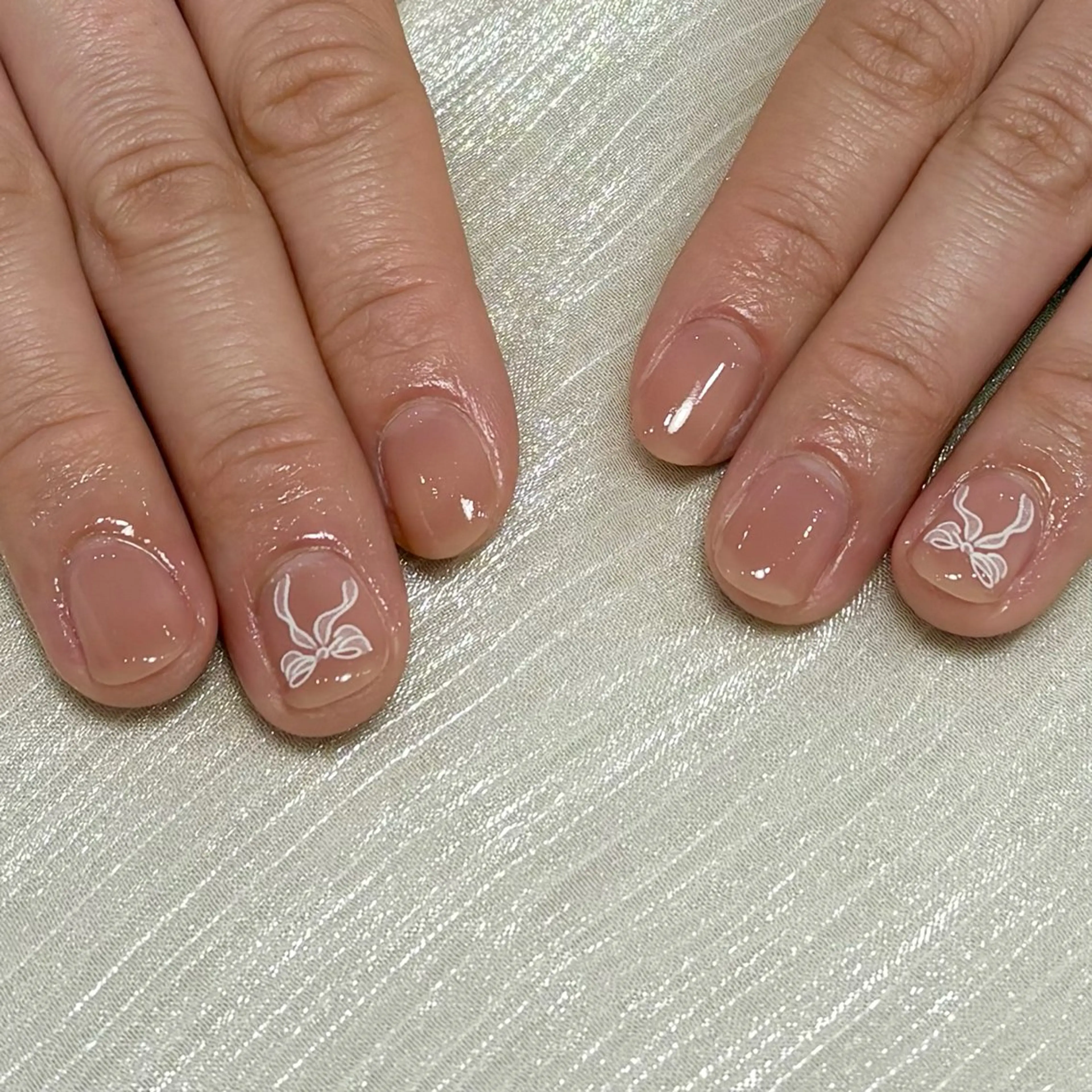 ネイル ハンドネイル Halo Nail/ 【Jr.】/Abeのネイルデザイン