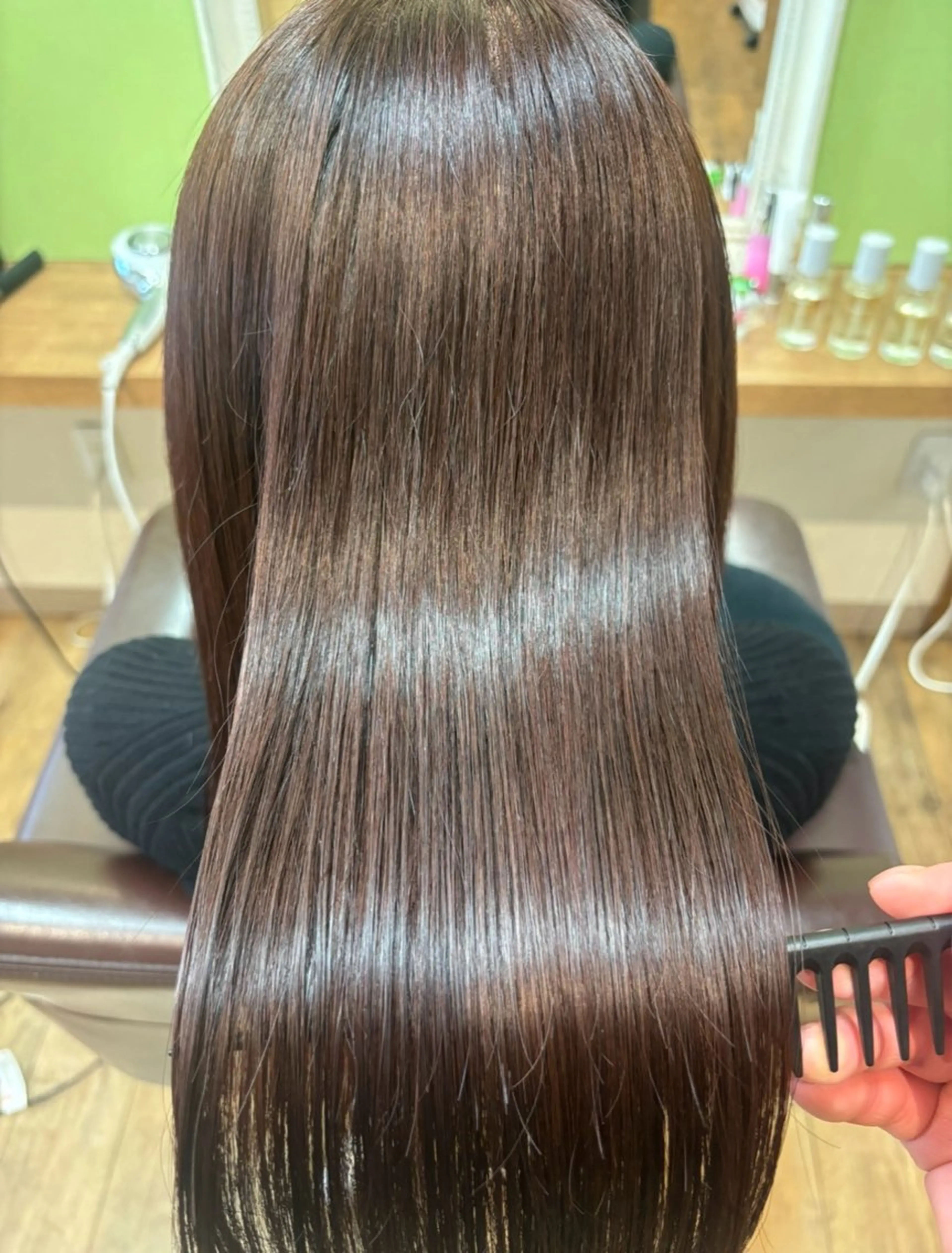 ロング カラー パーマ ヘアアレンジ ❣️倉敷❣️美髪 カラー能登一成のヘアスタイル