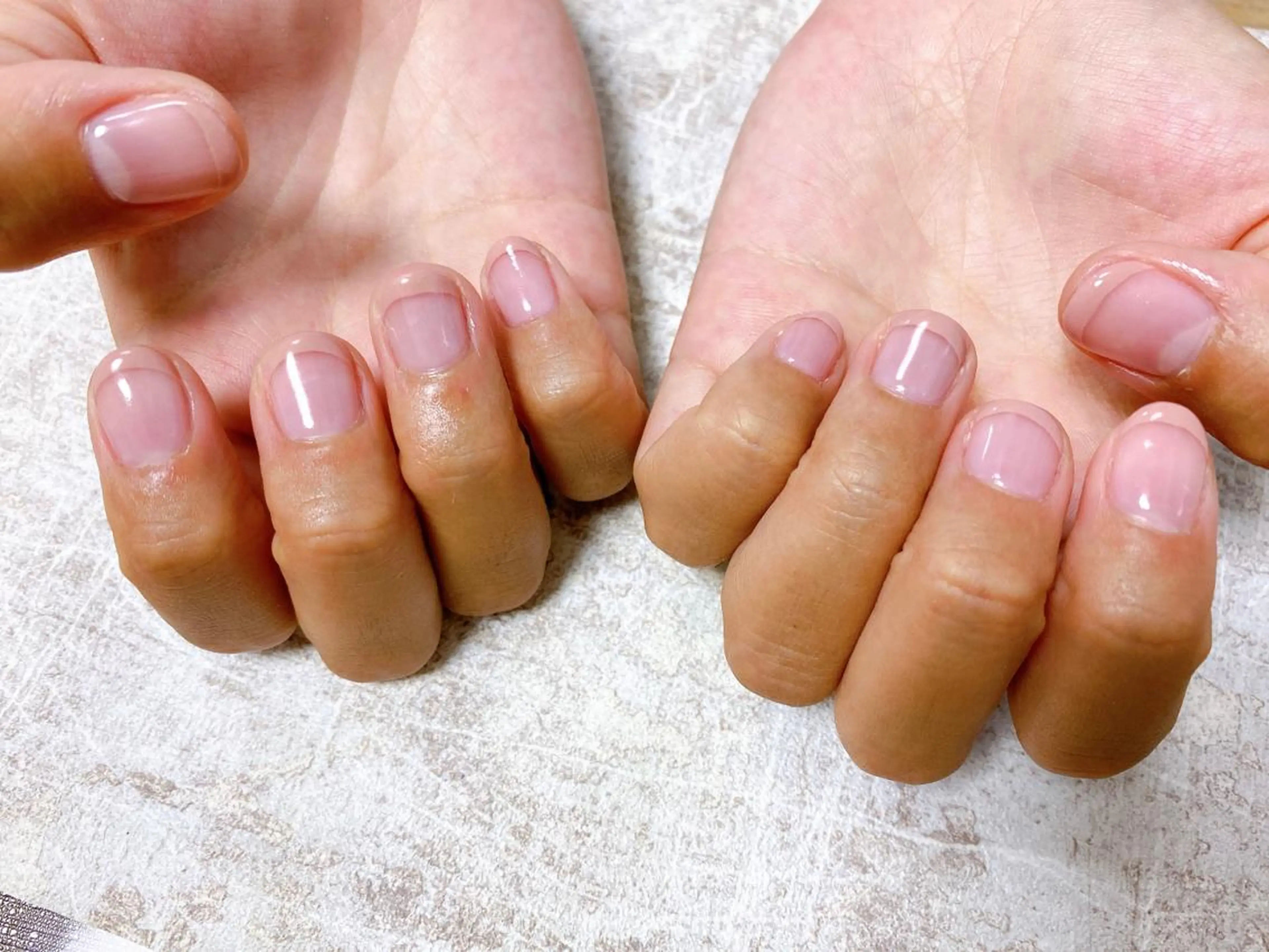 ネイル フレンチネイル Mogu nail 二子玉川のネイルデザイン