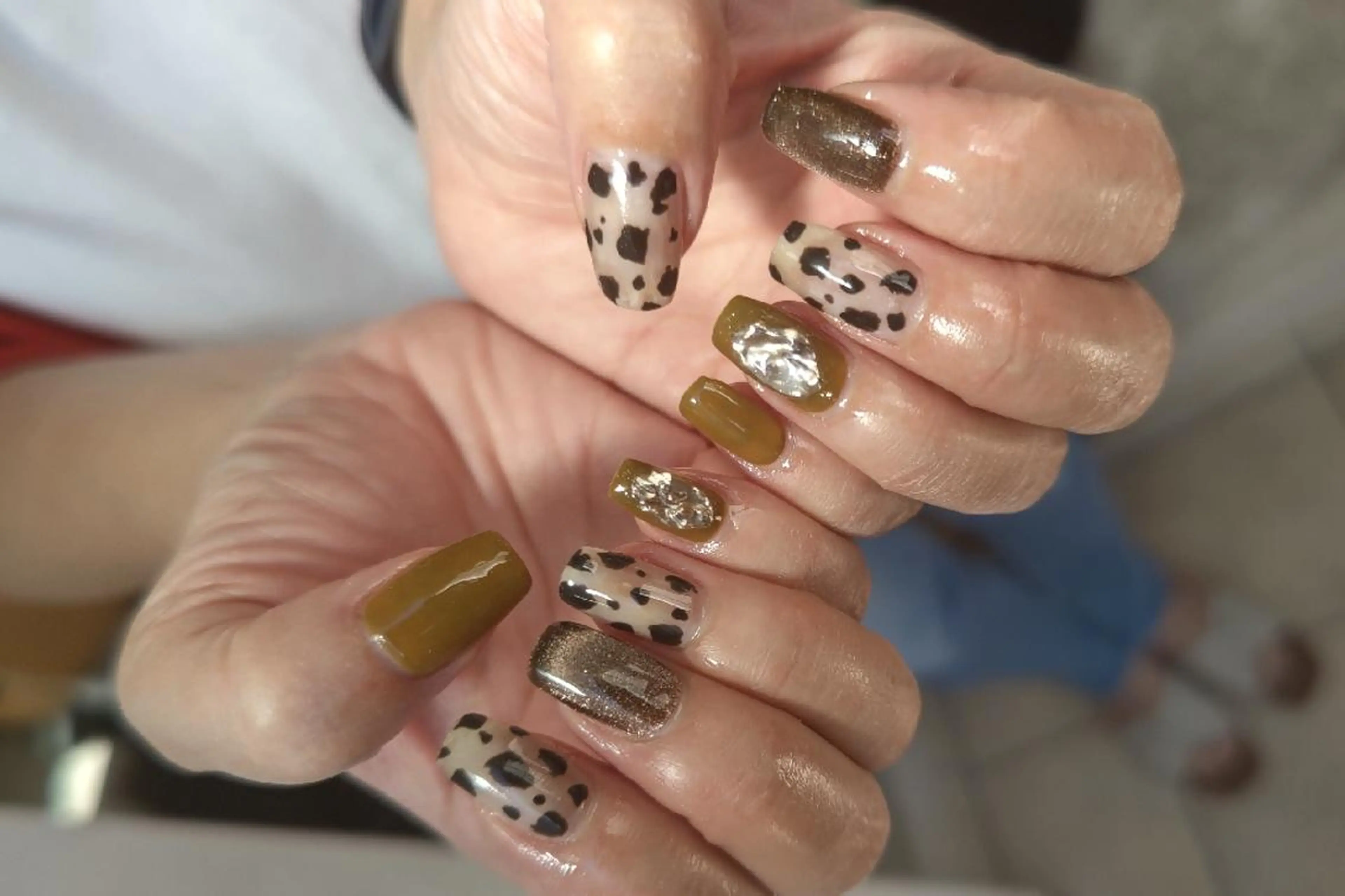 何度でも🙆デザイン相談しながら💜 ハンドジェルネイル(オフ込み)¥7,500~の写真