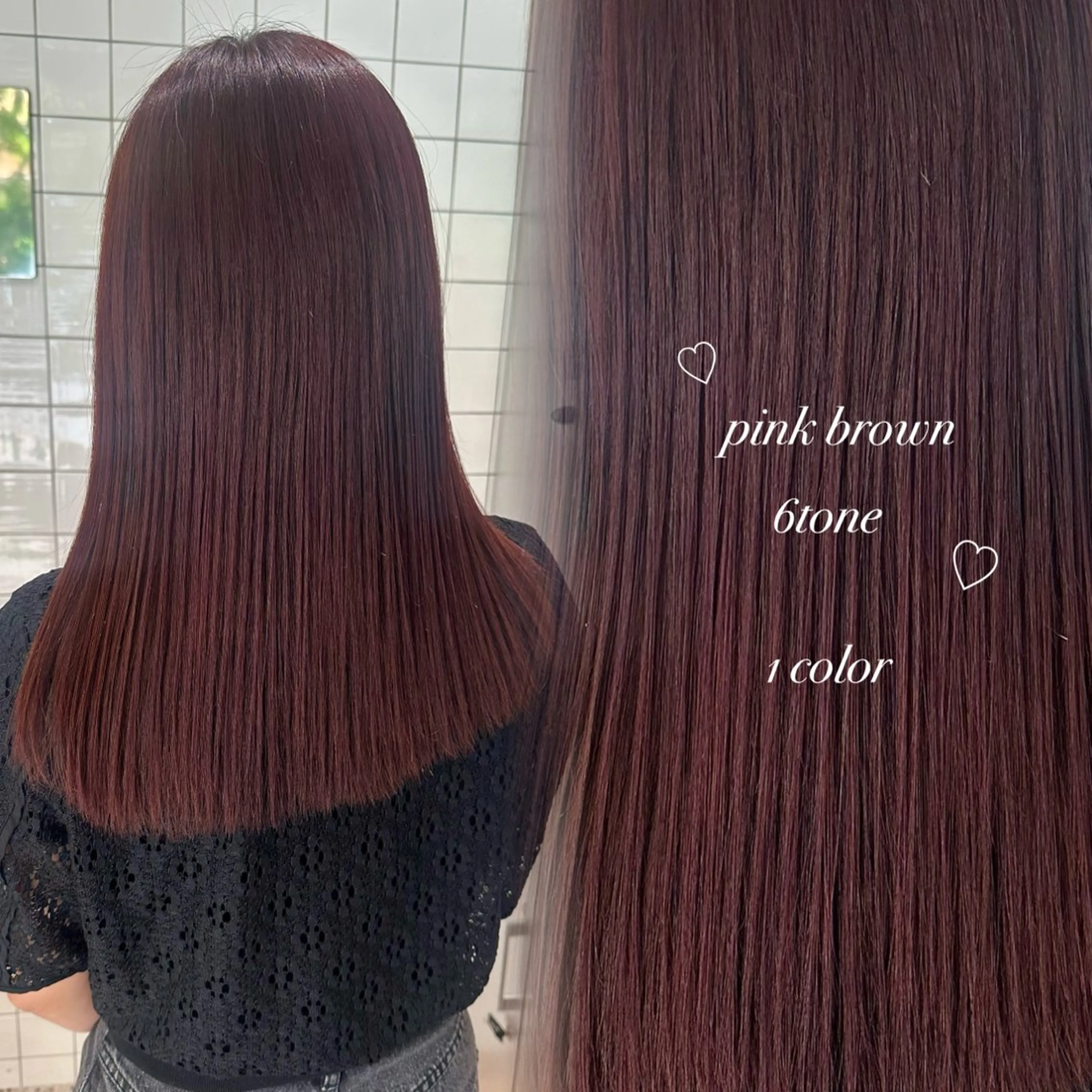 セミロング ヘアカラー yuka♡/ショート カット/暖色カラーのヘアスタイル