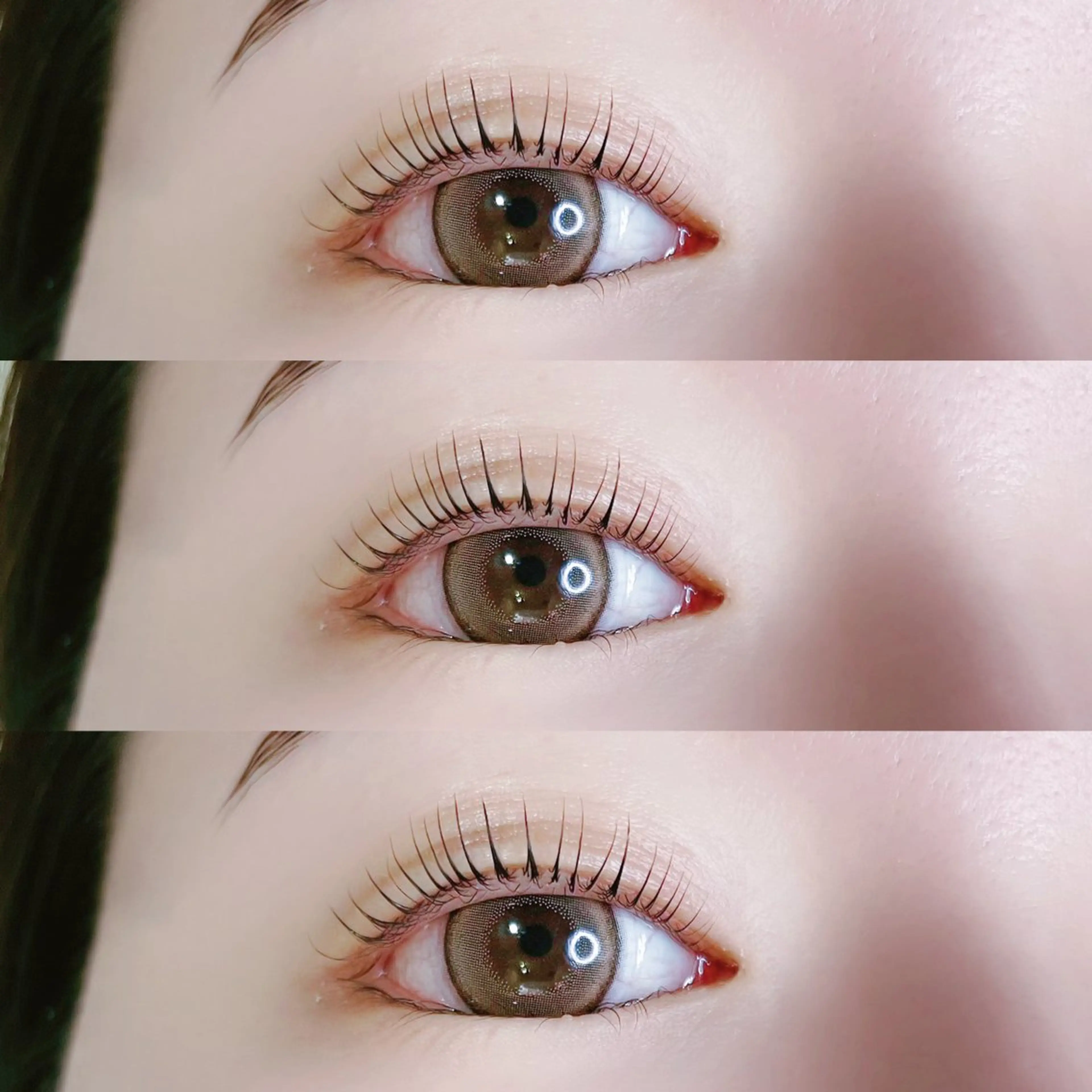 マツエク・マツパ 束感まつ毛 一重×まつ毛パーマ 眉毛/まつ毛パーマ/WAX脱毛 Navillera 自由が丘所属・眉毛／まつ毛サロン Ayamiのマツエク・マツパデザイン