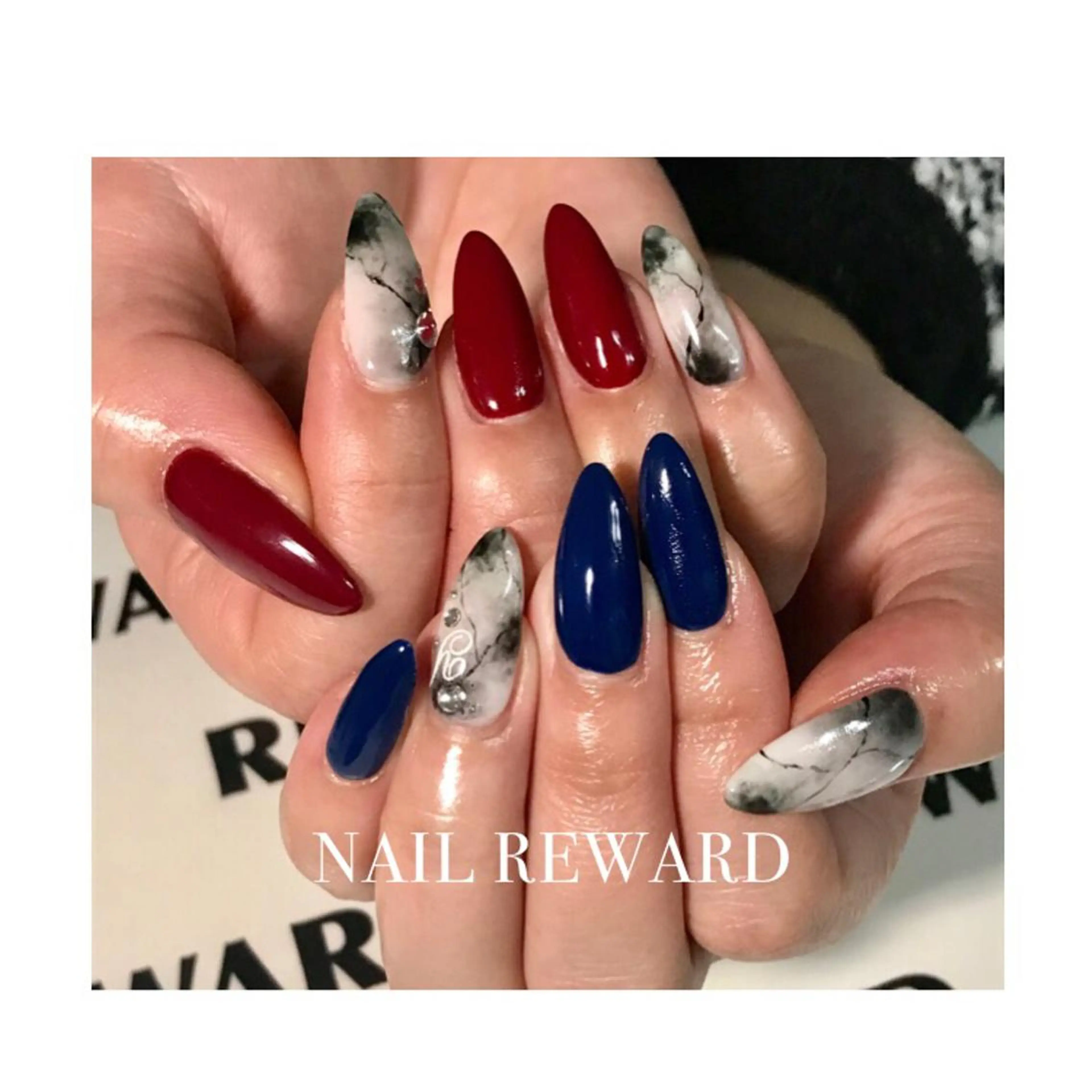 ロング ネイル NAIL REWARD所属・ネイル リワードのネイルデザイン