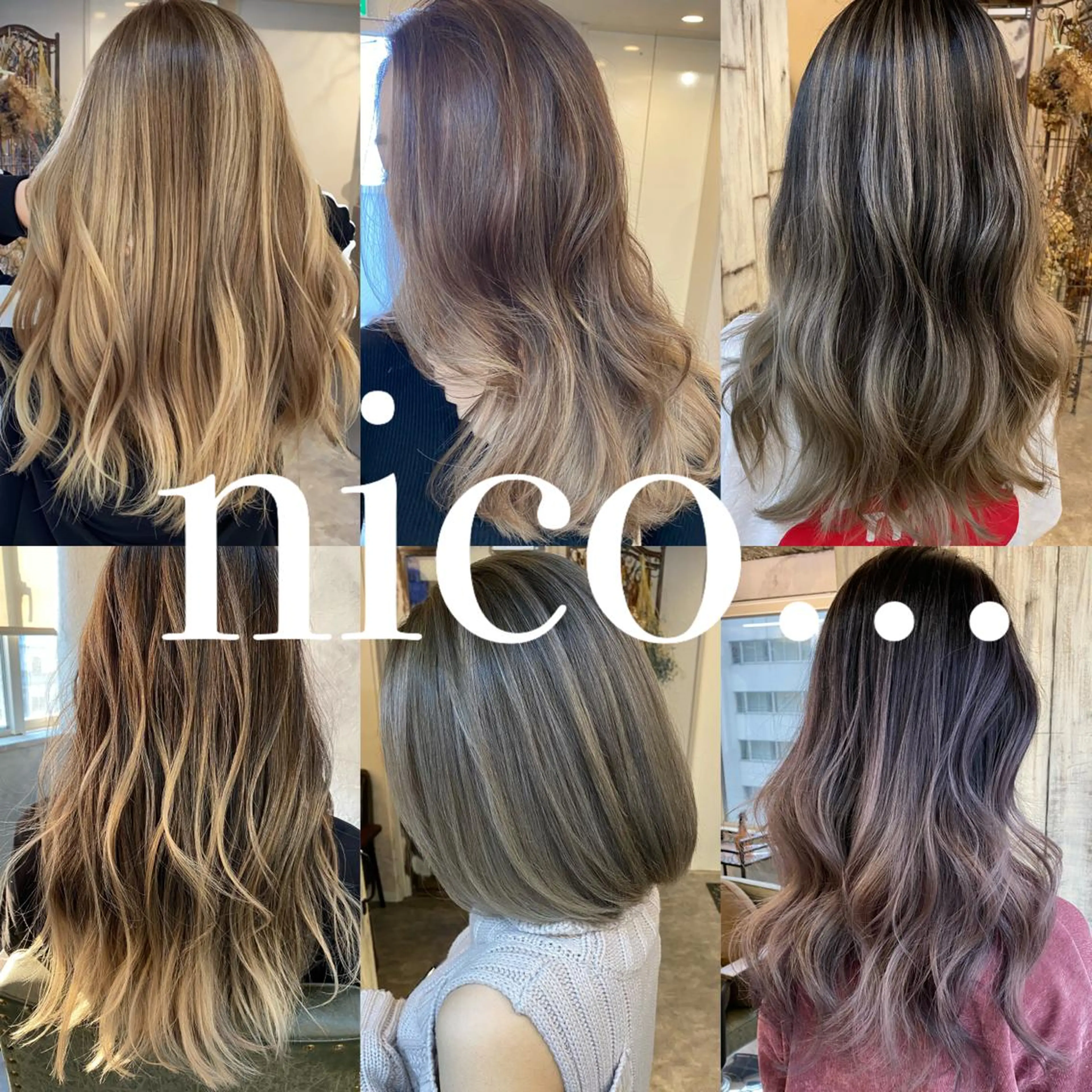 カラー hair studio nico...所属・アイラッシュニコ 麻生のマツエク・マツパデザイン