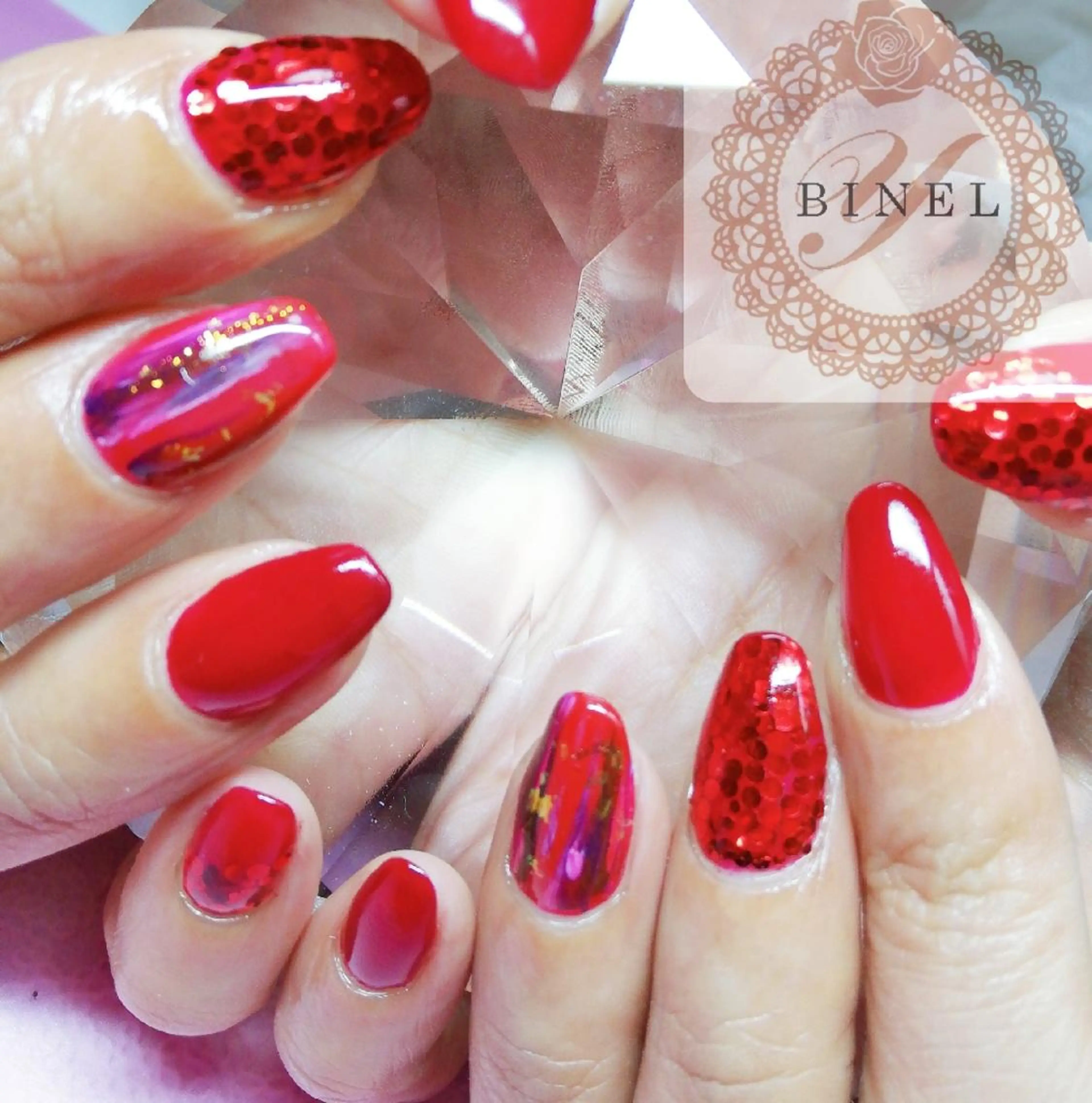 ネイル ハンドネイル Nail Salon Y.BINELのネイルデザイン